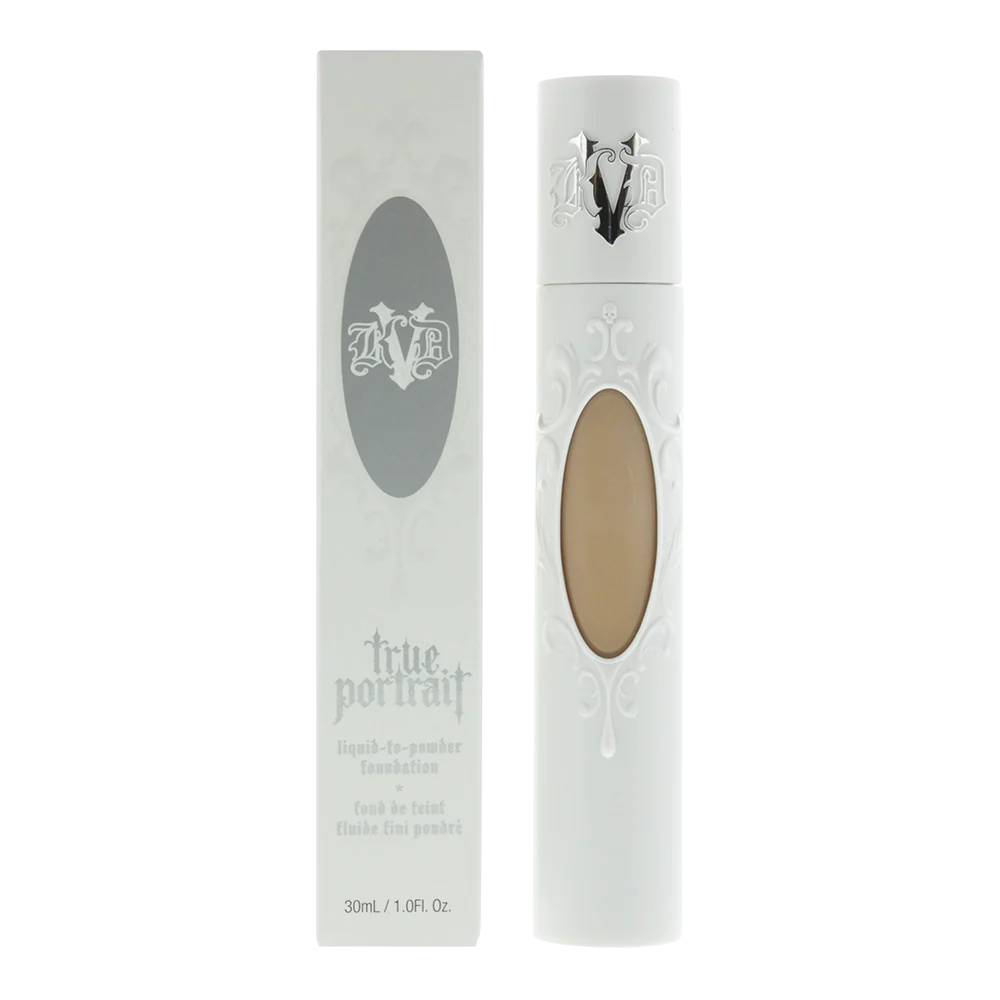 Kat Von D, True Portrait, Liquit Fiyat Temizleyici, 054, Orta Renk, 30 ml.