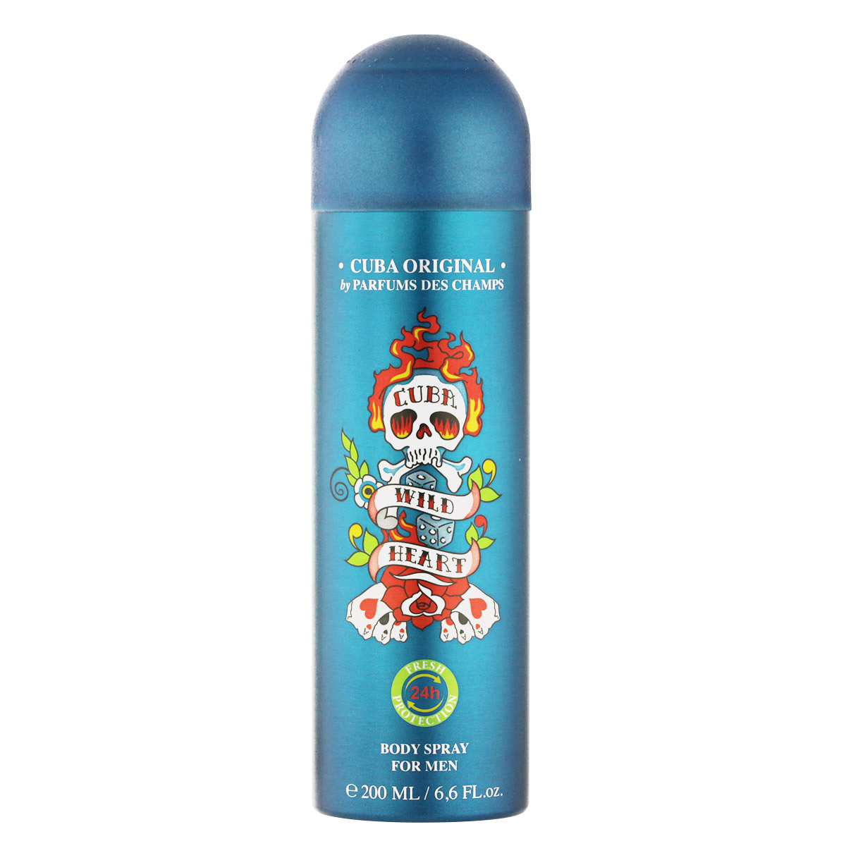 Cuba Wildheart Deodorant VAPO 200 ml (man)