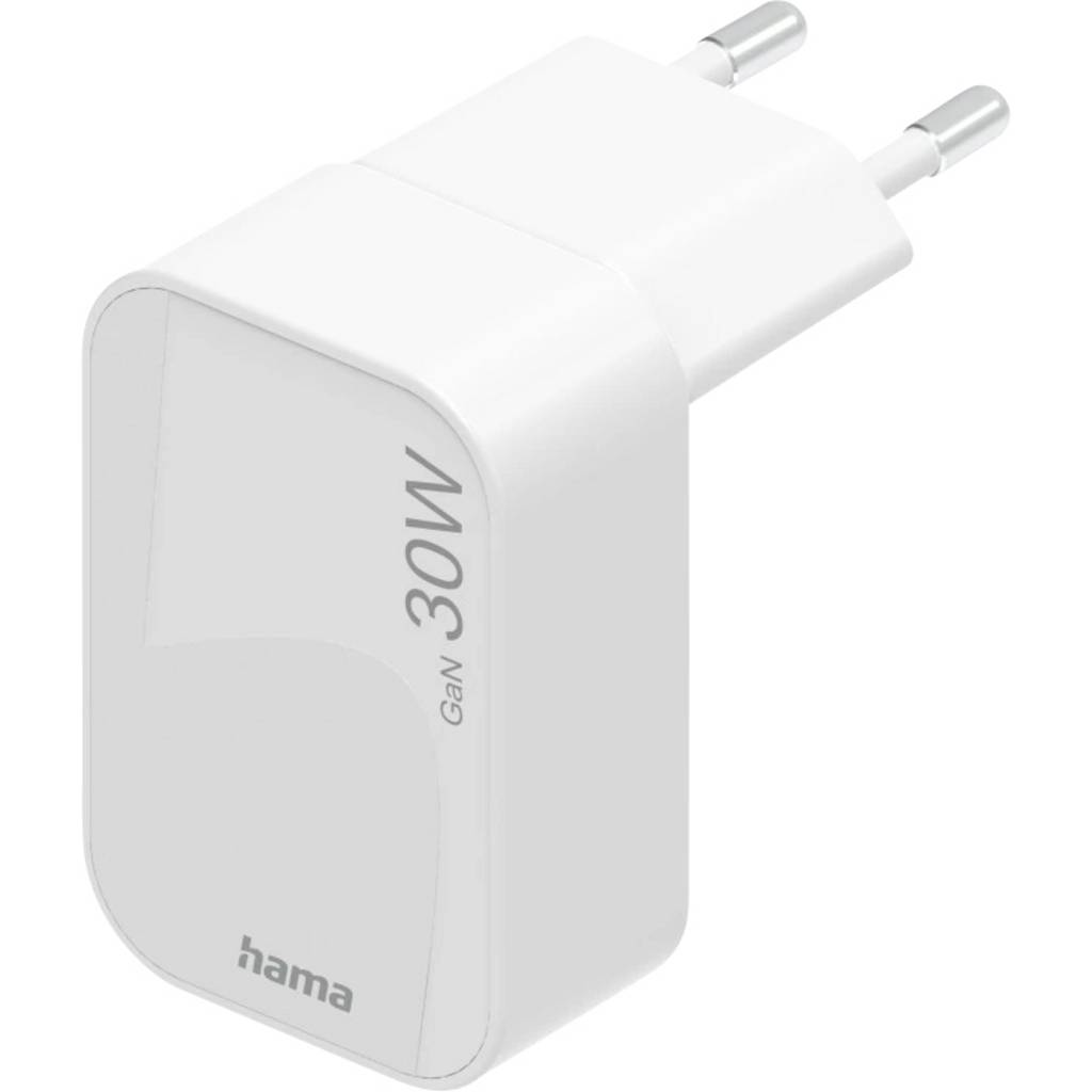 Hama USB charger 30 W USB-C® Power Delivery 3.0, QC 2.0, QC 3.0 White M 00201954