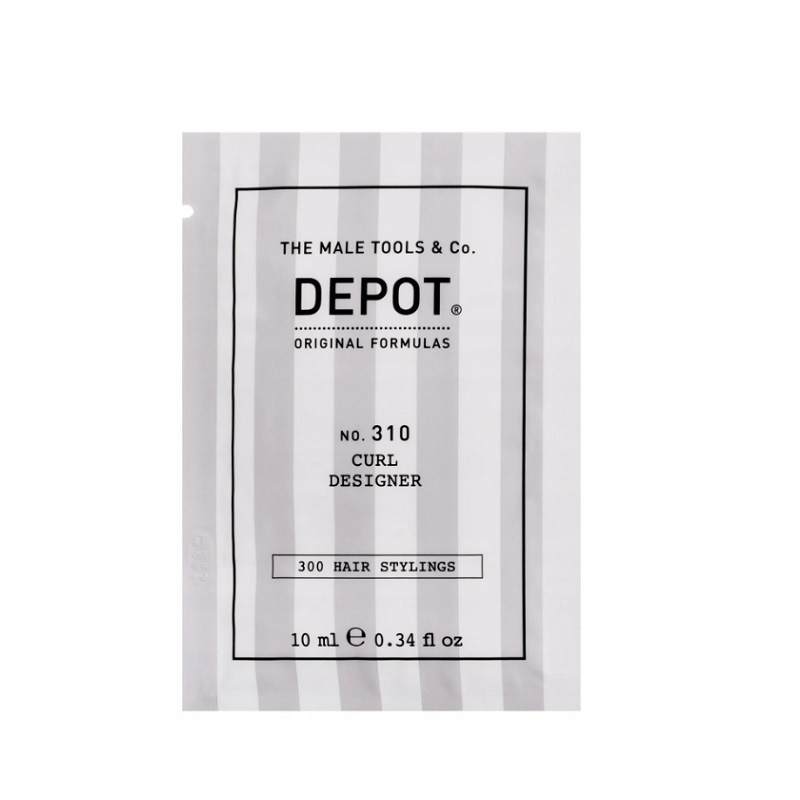 Depot, 300 Hair Stylings No. 310, UV Filter, Hair Styling Cream, Flexible Hold, 10 ml