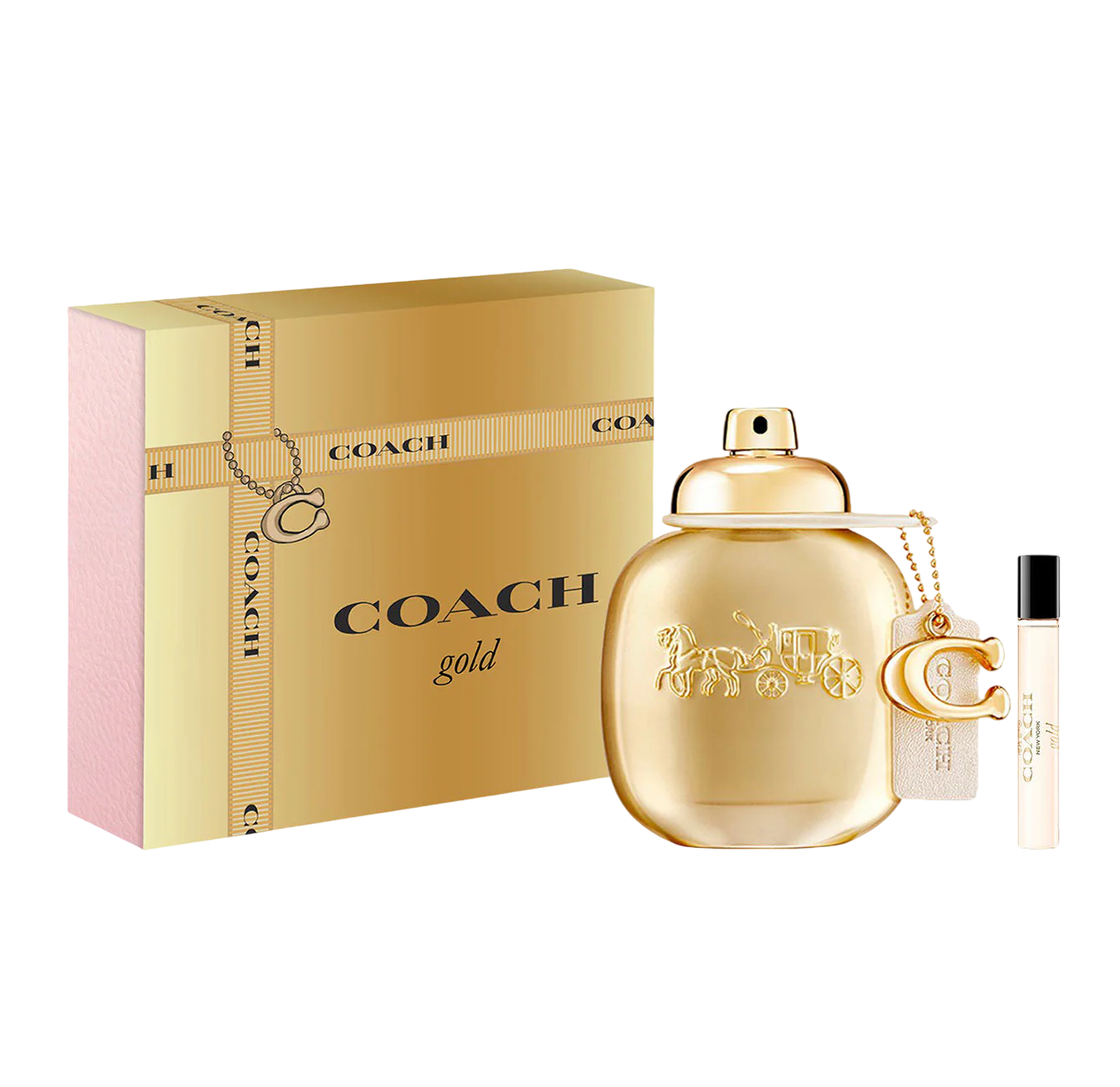 Set Coach: Altın, Eau De Parfum, Kadınlar İçin, 50 ml + Altın, Eau De Parfum, Kadınlar İçin, 7.5 ml