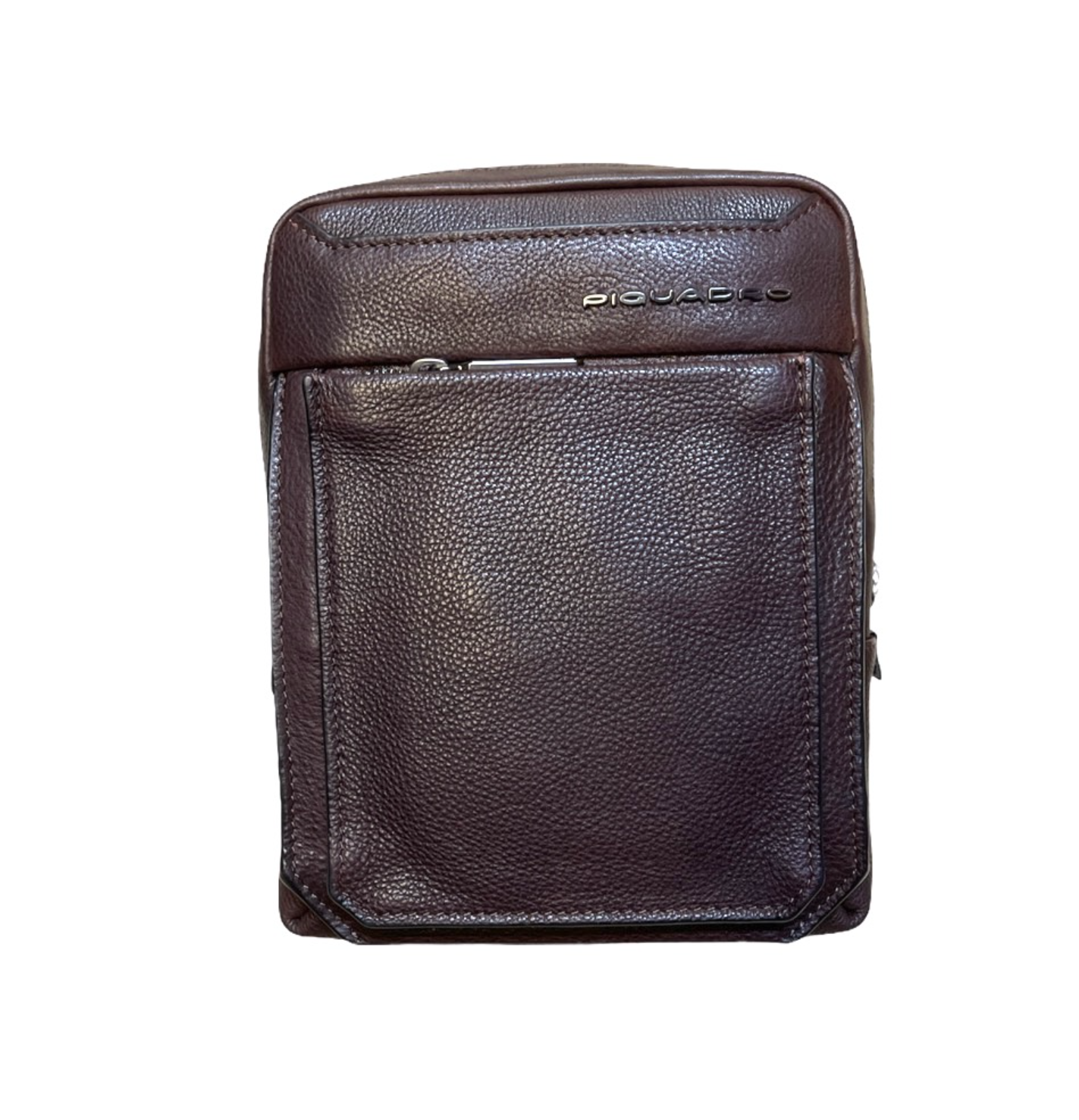 Piquadro, Tallin, Leather Crossbody Bag, Brown, CA3084W108, 23 X 18 X 5 cm, For Men