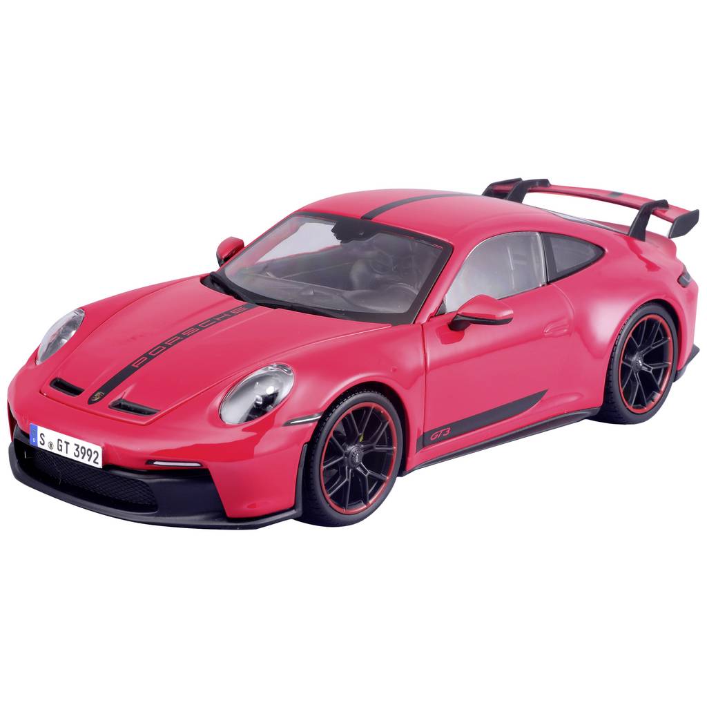 Maisto Porsche 911 GT3 2023, rot 1:18 Model car 536458R