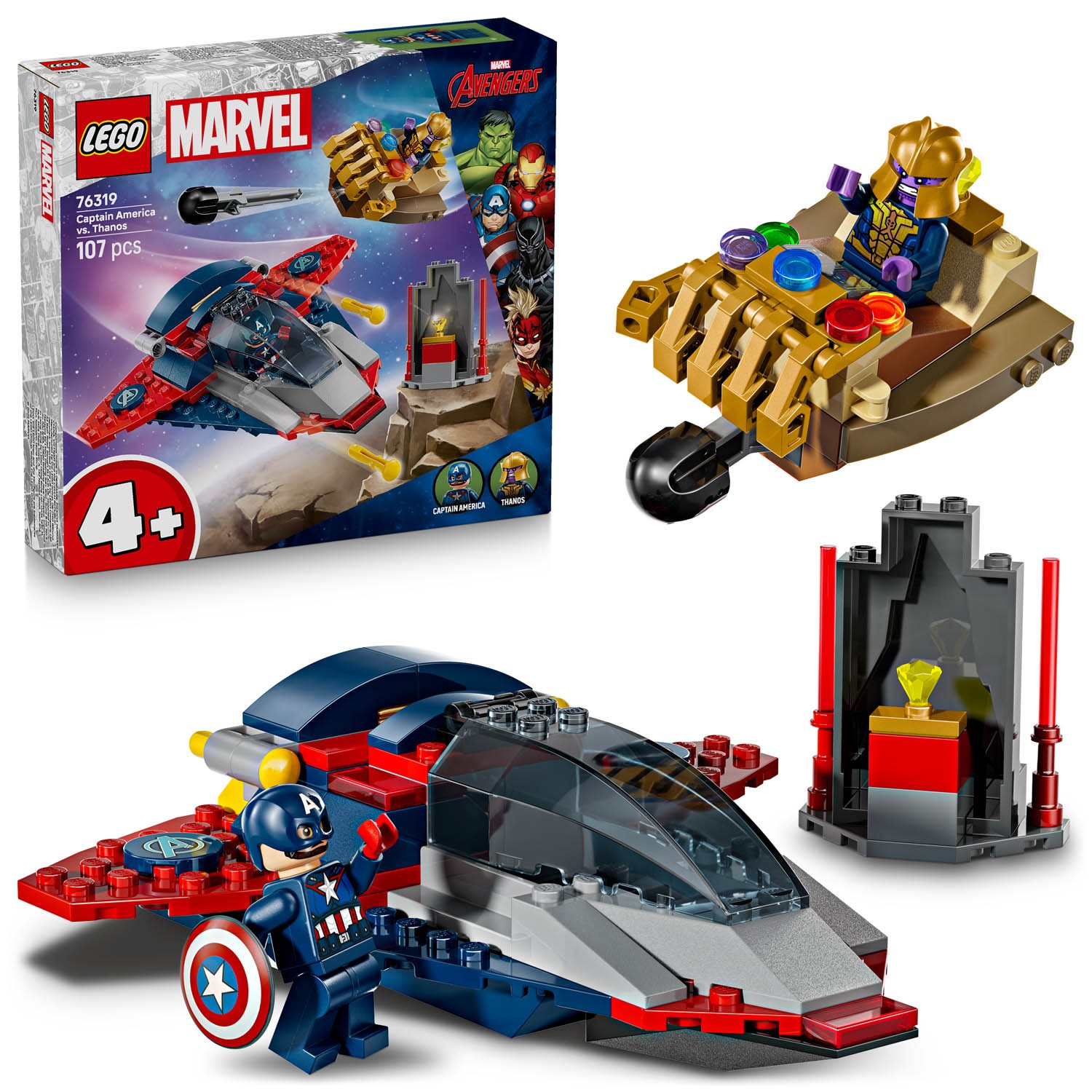LEGO Süper Kahramanları Şiir Marvel 76319