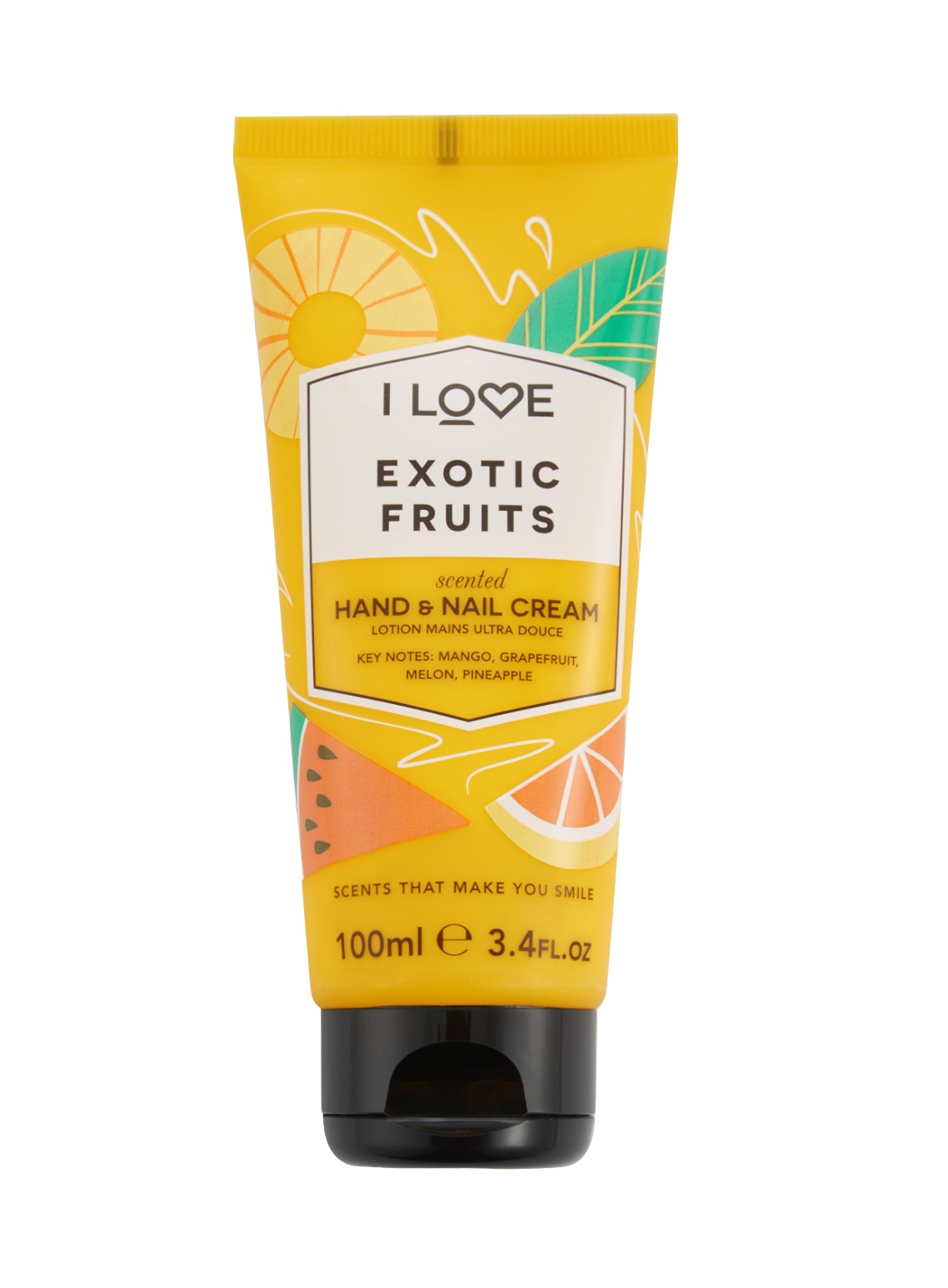 Amorul meu, Colecția de semnătură, Îngrijire hidratantă pentru mâini și unghii, Fructe exotice, 100 ml.