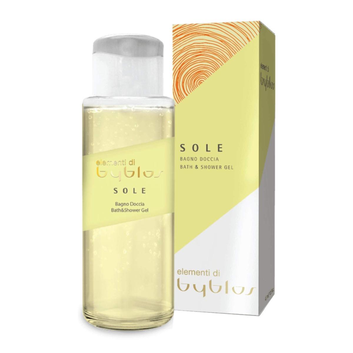 Byblos, Sole, Temizleme, Duş Jeli, Tüm Cilt Türleri İçin, 400 ml