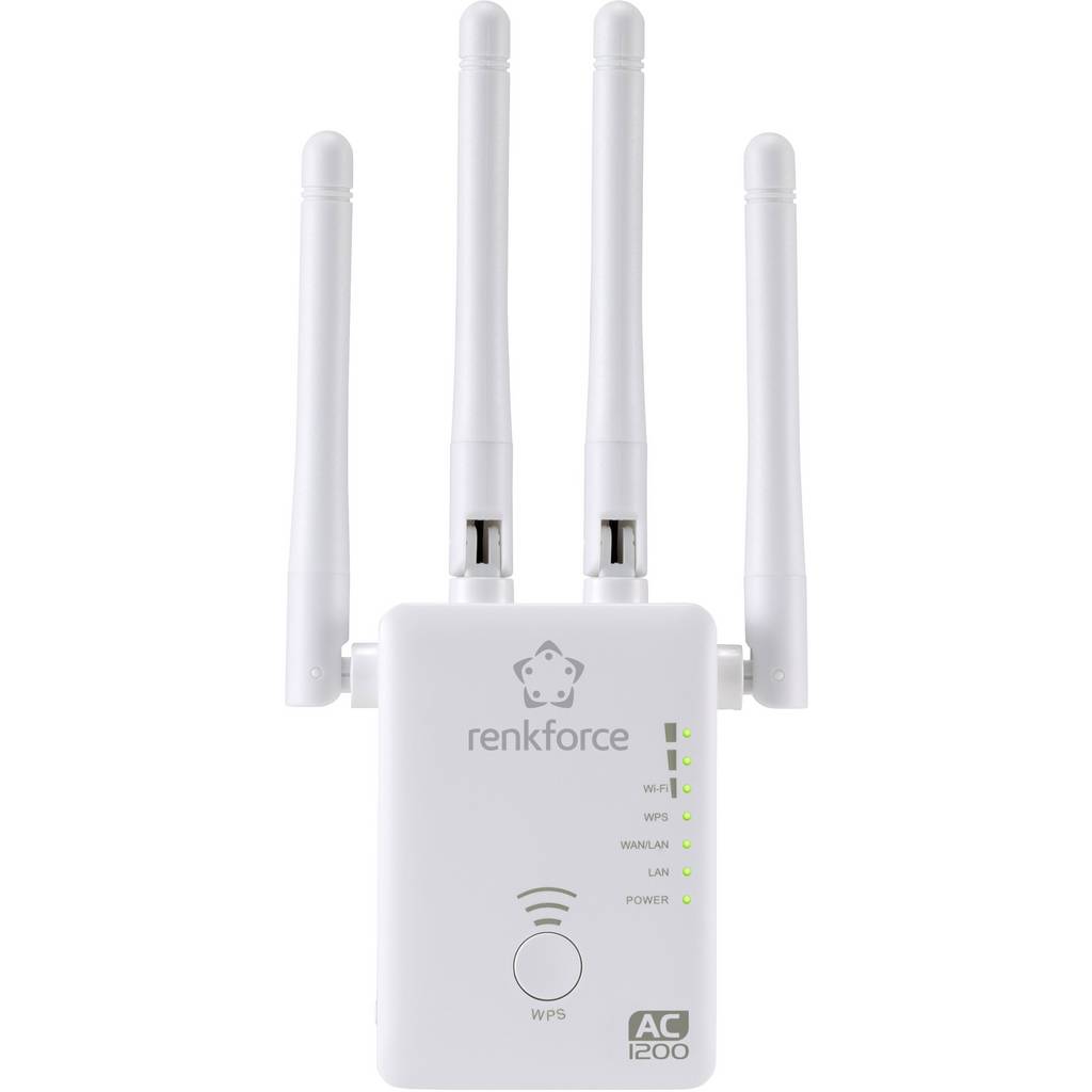 RENKFORCE AC1200 Dual Band Wireless Router/Repeater/AP RF-3804172