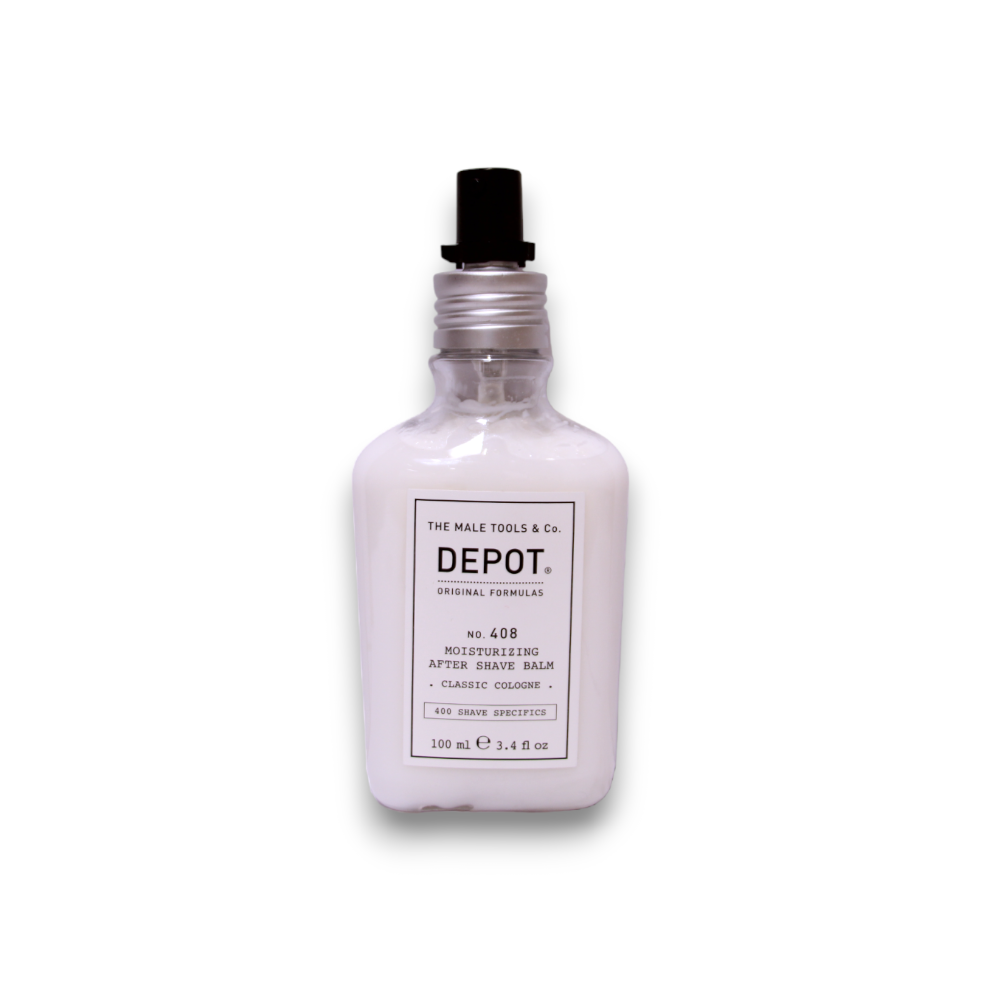 Depozit, 400 Detalii de ras, Nr. 408, Clasică pentru bărbați, Coloană clasică, Îngrijire hidratantă, Balma anti-rid, 100 ml