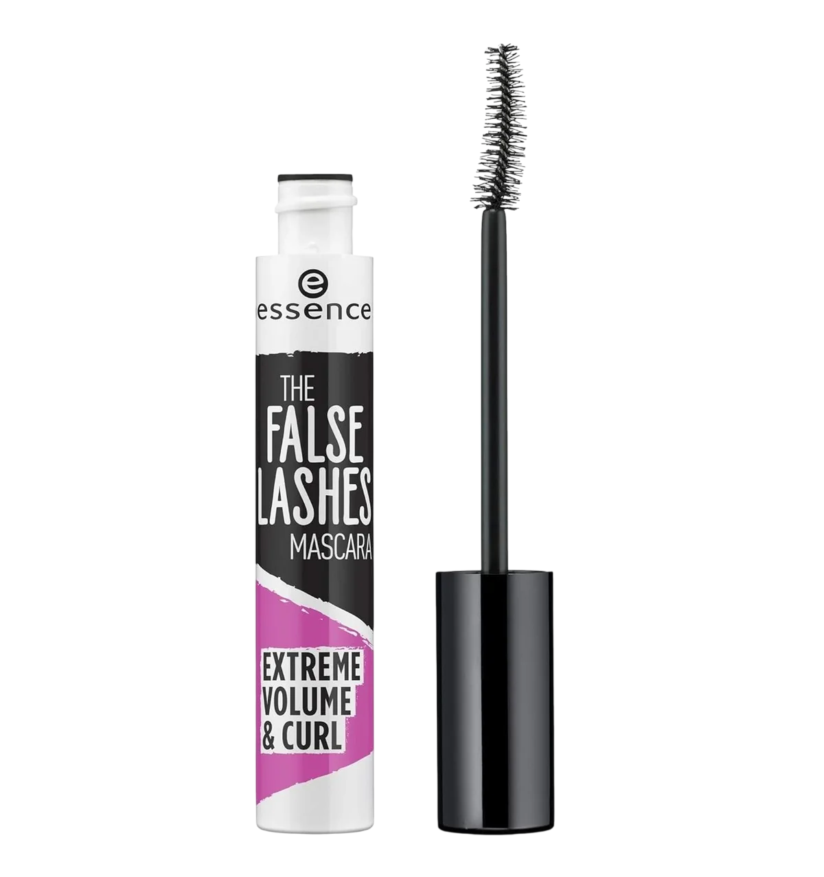 Essence, False Lashes Extreme, Curl & Volume, Mascara, Black, 10 ml