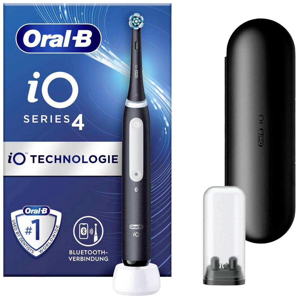 Oral-B iO Serie 4 141502 Bubă de dinți electrică Rotativă/vibrațională Negru 141502