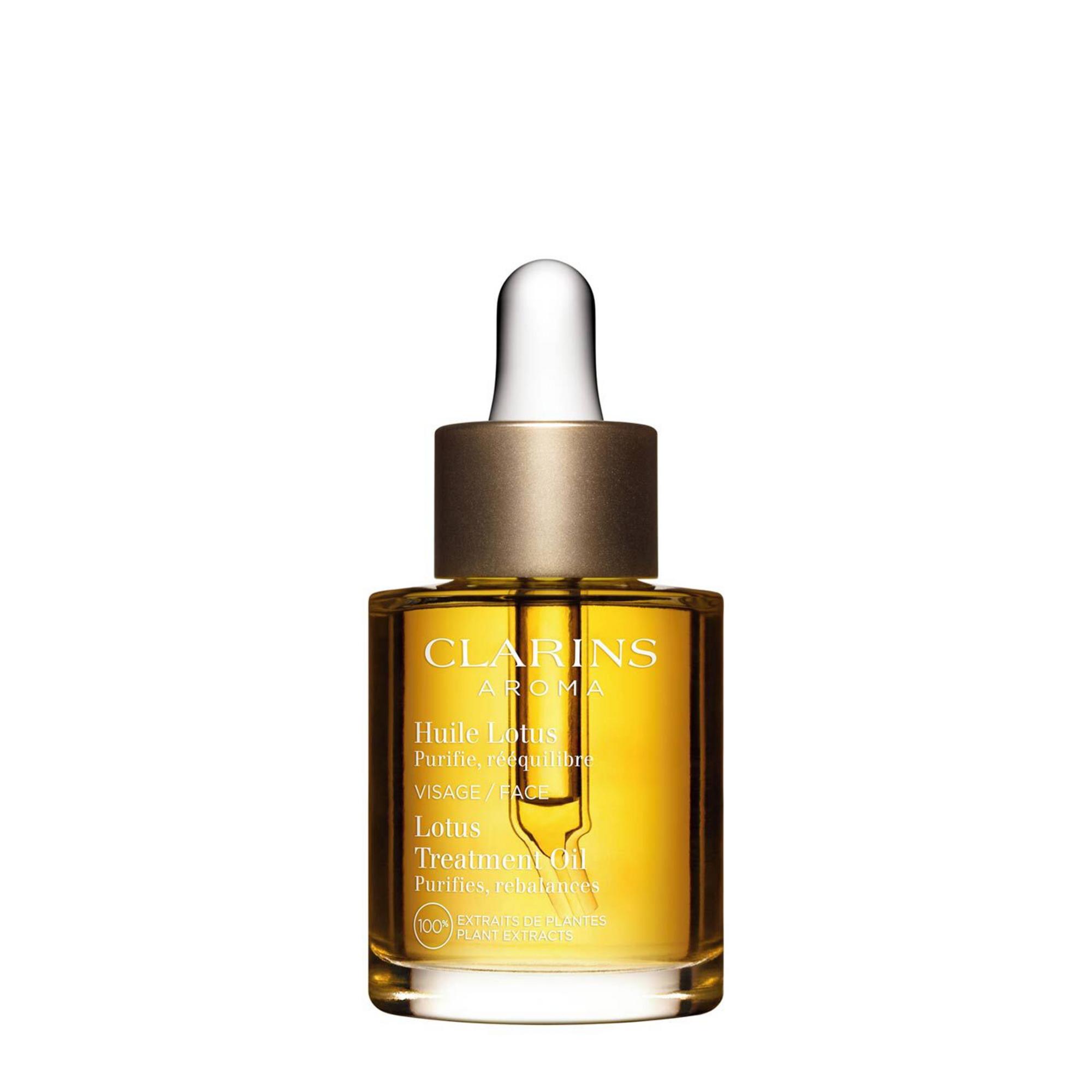 Clarins, Lotus Face Treatment Oil, Purifying, Oil, For Face, 30 ml