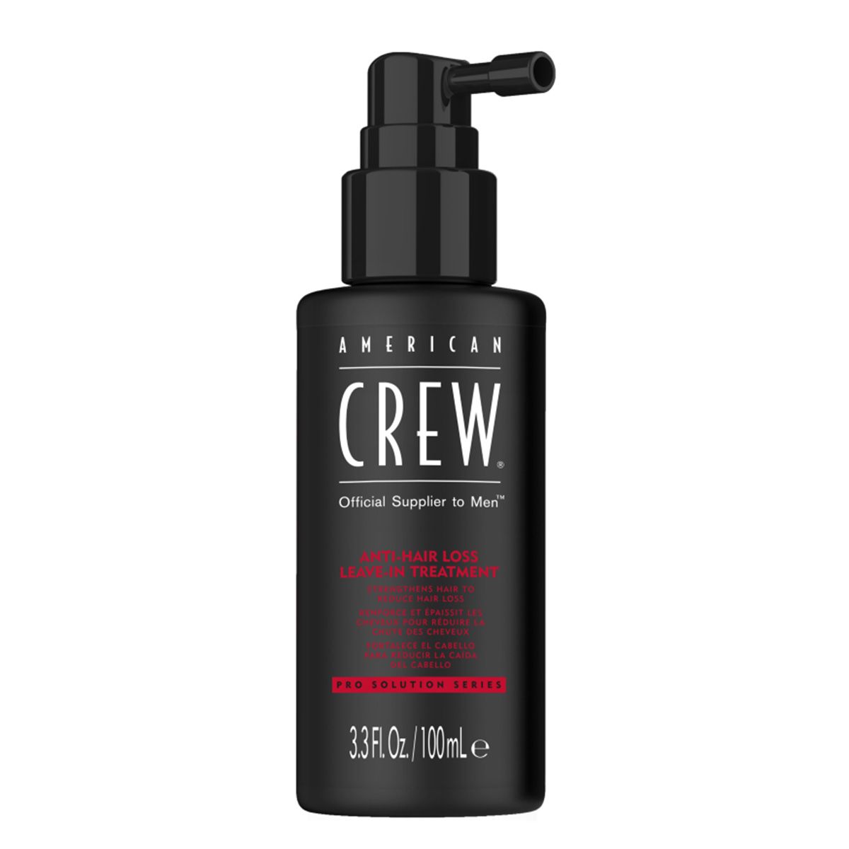Crew American, Seria de Soluții Profesionale, Tratament cu Loțiune pentru Păr, Împotriva Pierderii de Păr, 100 ml.