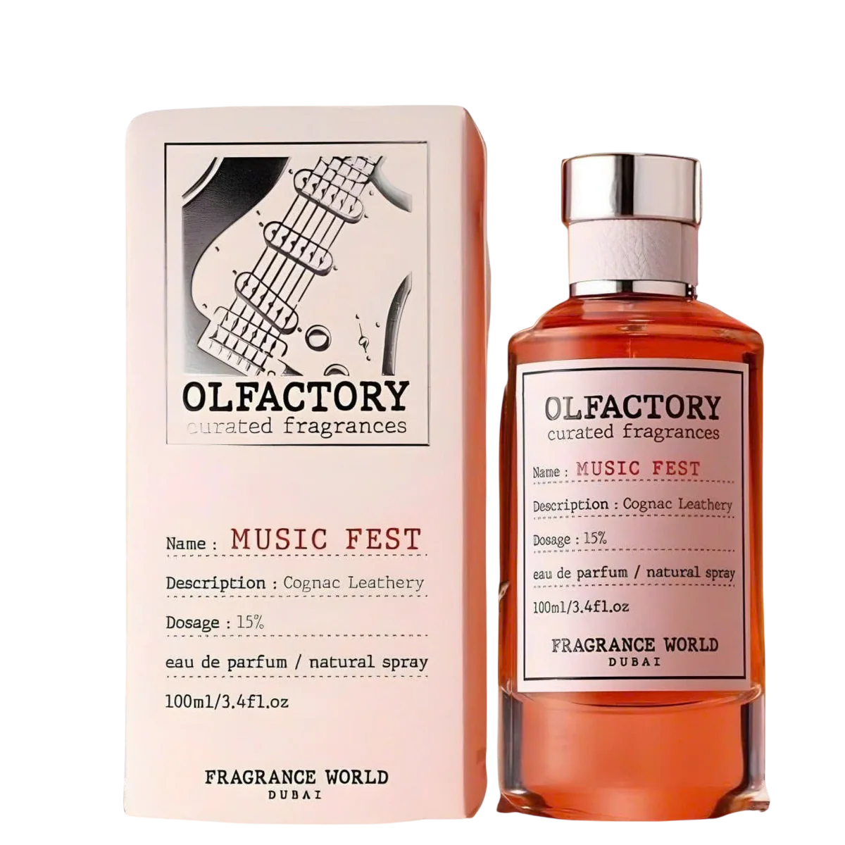 Fragrance World, Muzică Olfactivă, Eau De Parfum, Pentru Bărbați, 100 ml