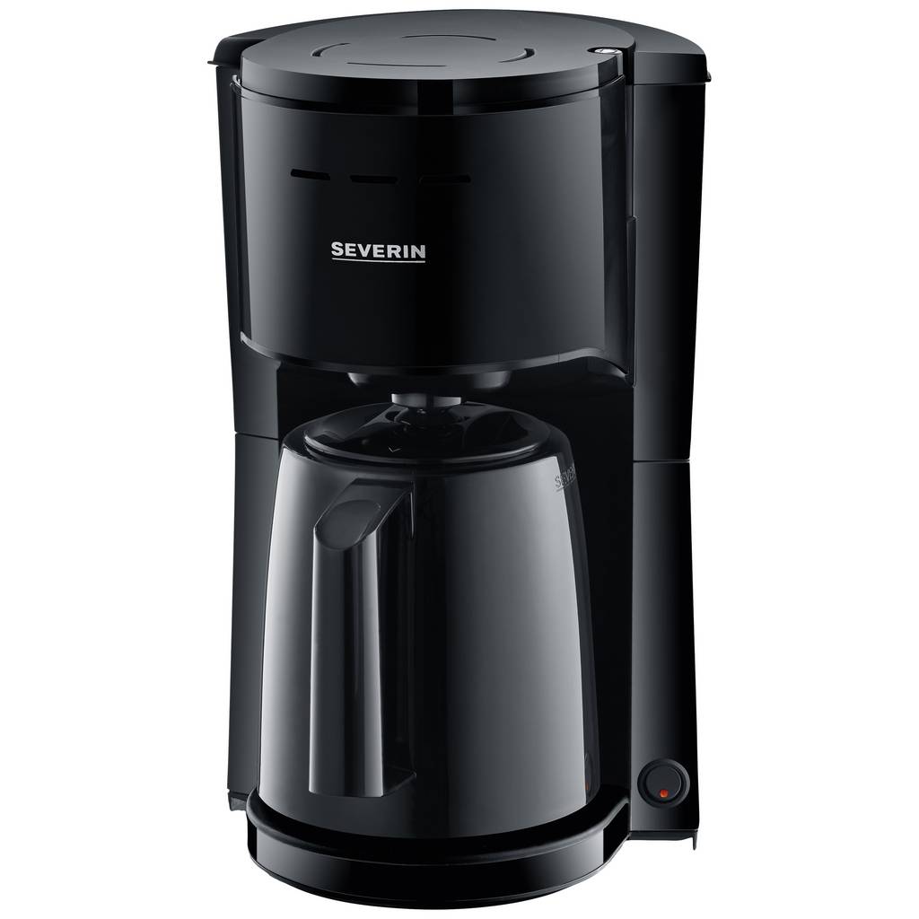 Severin KA 9306 Coffee maker Black Cup volume=8 Thermal jug, incl. filte KA 9306