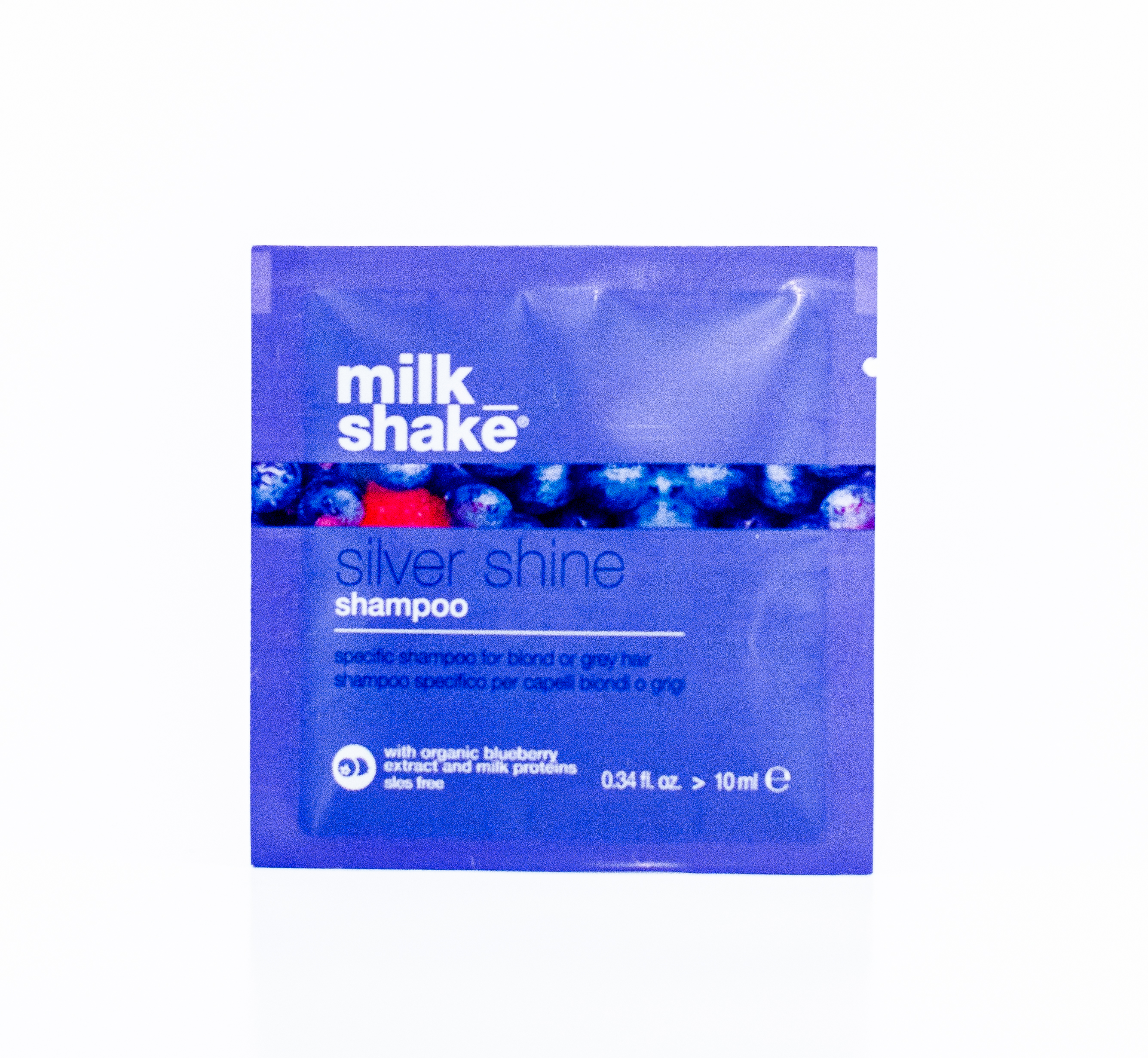 Shake de Milk, Strălucirea Argintie, Șampon pentru Păr, Pentru Neutralizarea Tonurilor Galbene, 10 ml