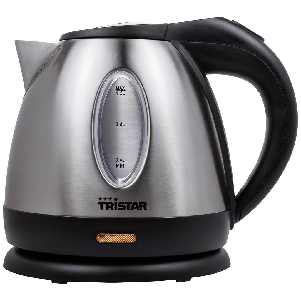 Tristar WK-1325 Kettle Stainless steel, Black Capacity: 1.2 l WK-1325