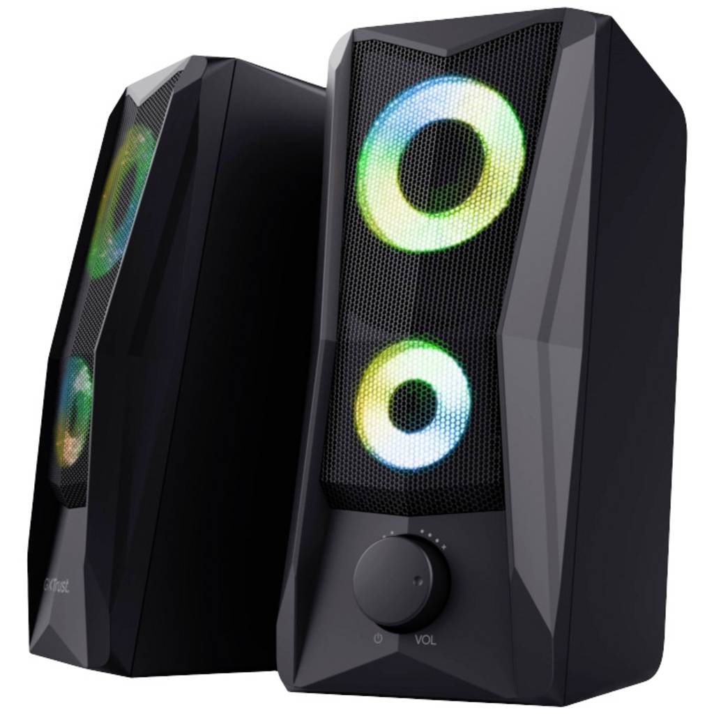 Trust GXT606B JAVV RGB PC speaker Corded 12 W Black 25108