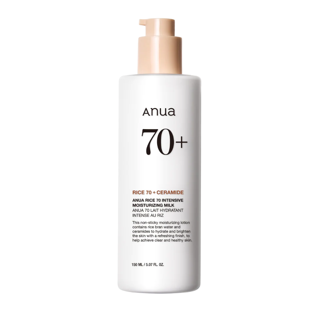 Ceramidă Anua, Rice 70+, Ceramidă, Îngrijire hidratantă, Lapte, Pentru față, 150 ml.