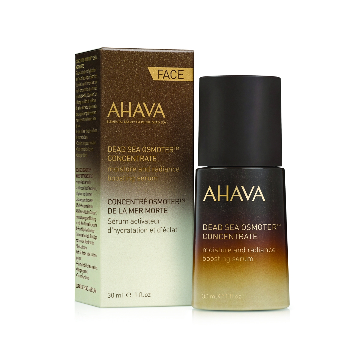Ahava, Dead Sea Osmoter, Boosts Radiance, Serum, For Face, 30 ml