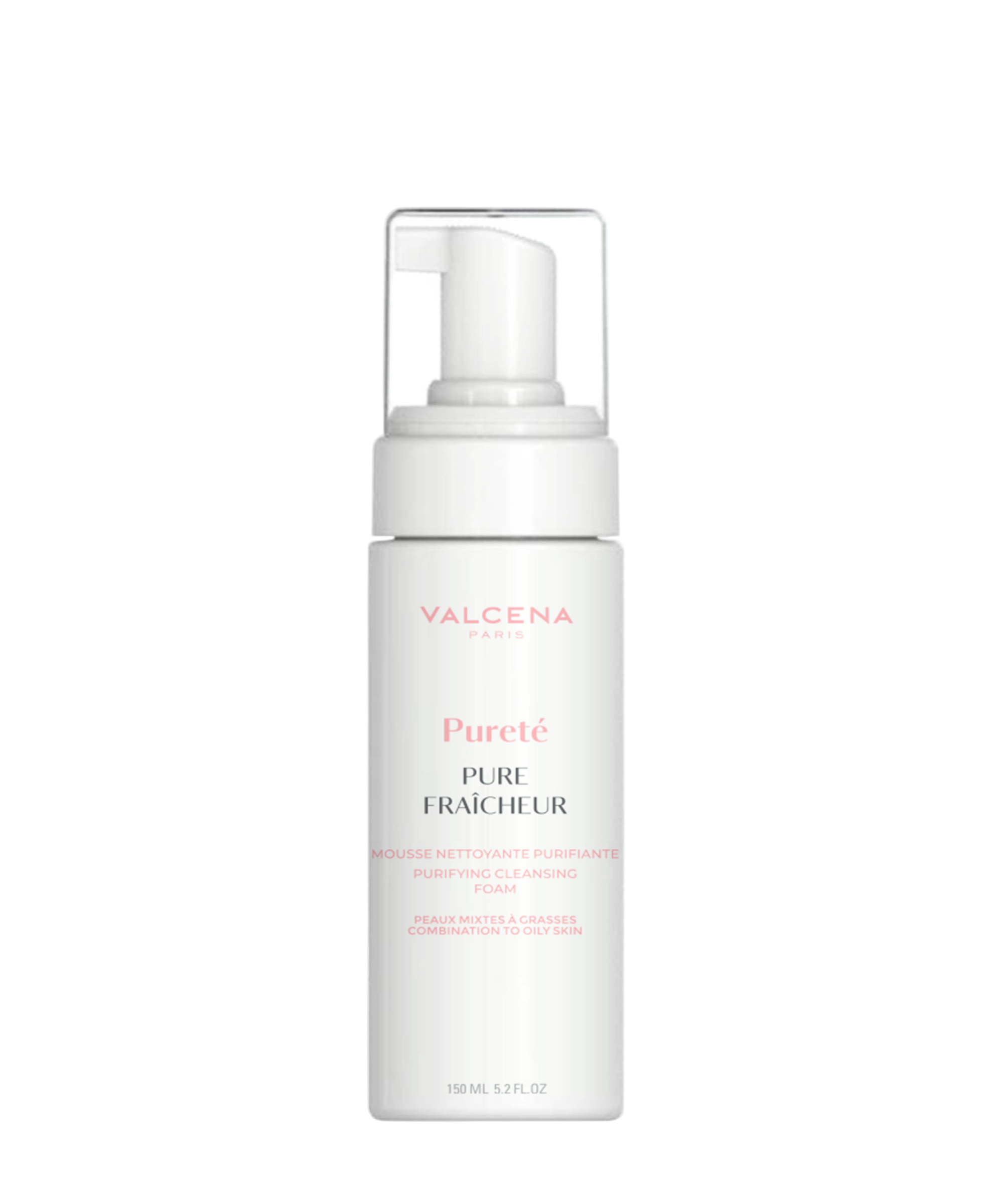 Valcena, Çırpınan Pure Fraicheur, Arındırılmış, Temizleme Sabunu, 150 ml.