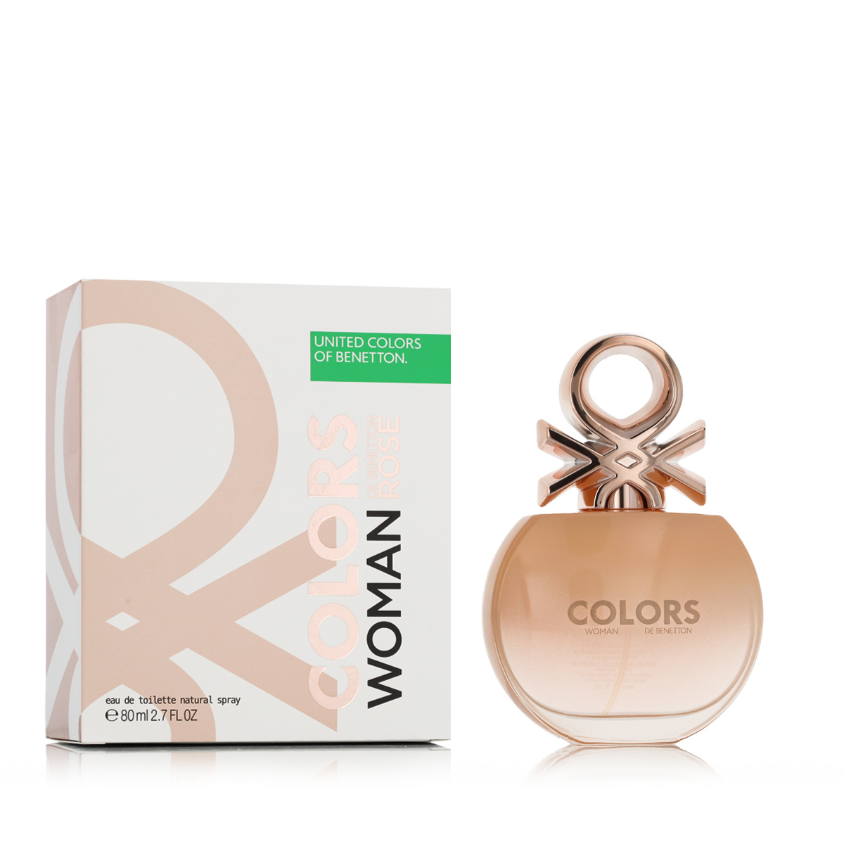 Benetton Colors de Benetton Rose Eau De Toilette 80 ml (woman)