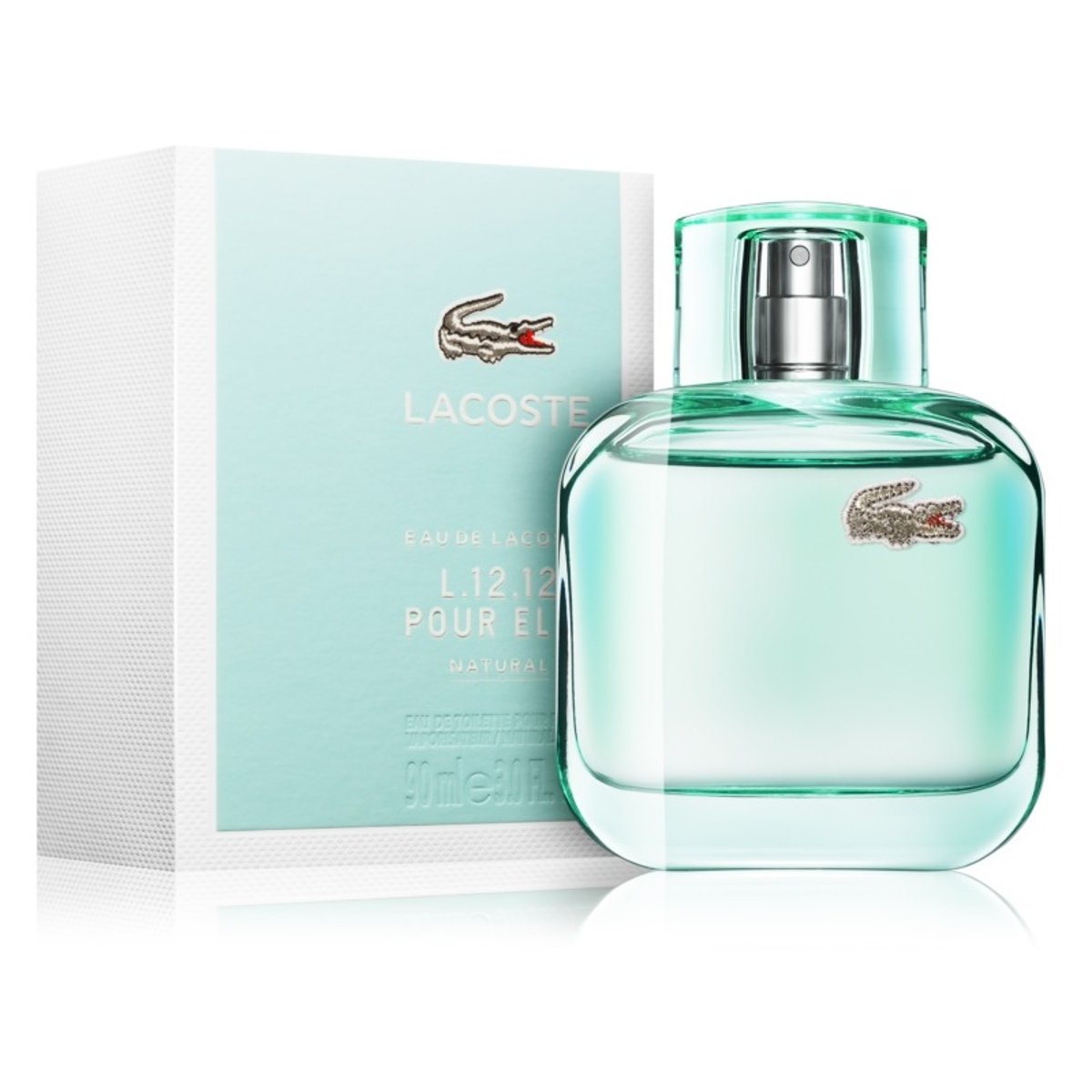 Lacoste, Eau de Lacoste L.12.12 Natural, Eau De Toilette pentru Femei, 90 ml