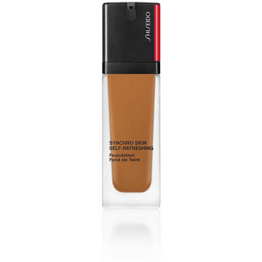 Shiseido, Synchro Skin Self-Refreshantă Pungă de Fond De Piele Fără Ulei, Bază Lichidă, 440, Ambre, FPS 30, 30 ml.