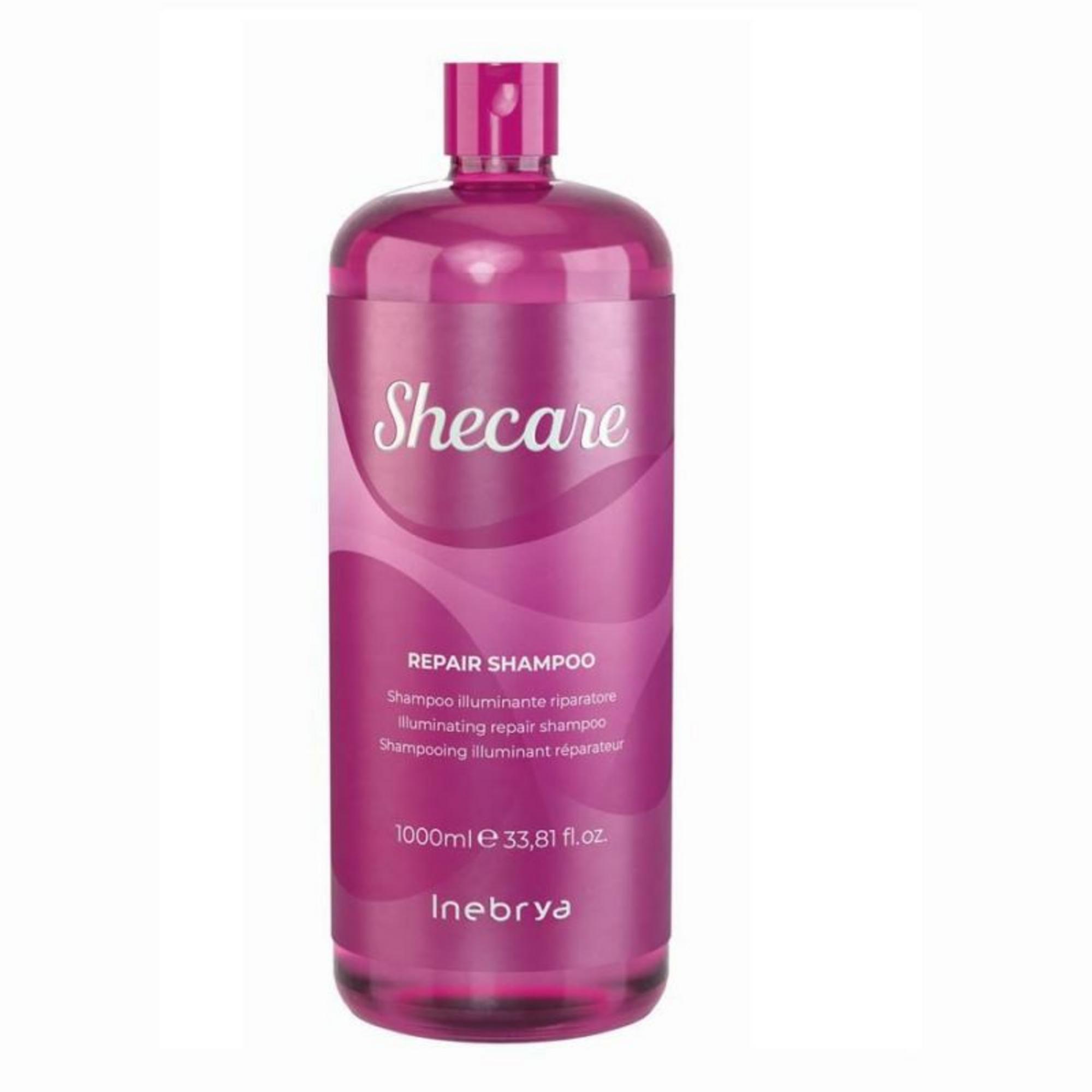 Inebrya, Shecare, Saç Bakımı Şampuanı, Onarım, Hasarlı, 1000 ml
