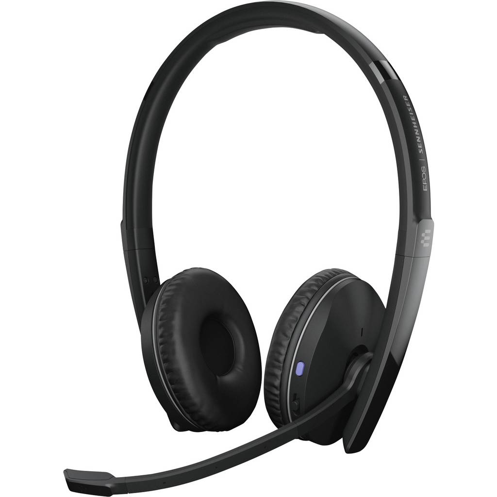 EPOS On-ear headset Bluetooth® (1075101) Stereo Black Noise cancelling V 1000897