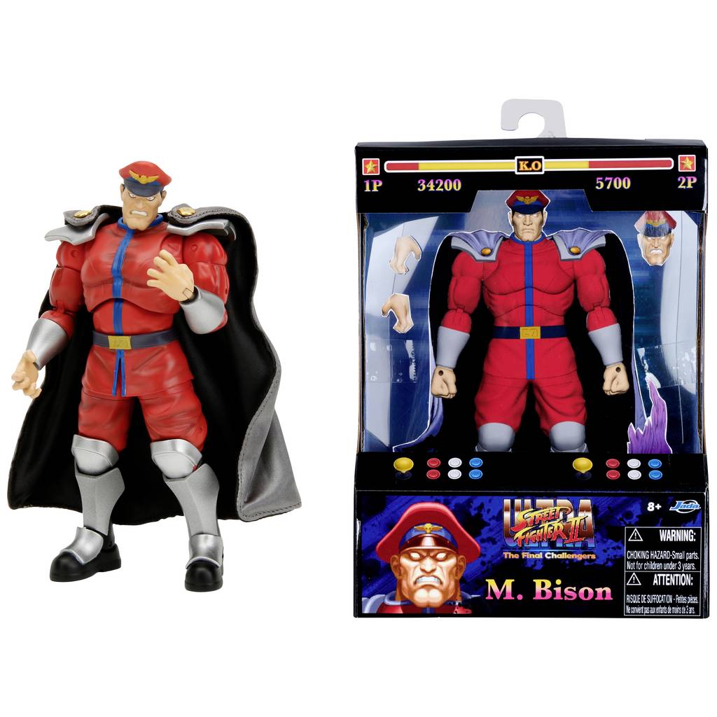 Jade toys street fighter II m. Bison 6" Figure 253252030