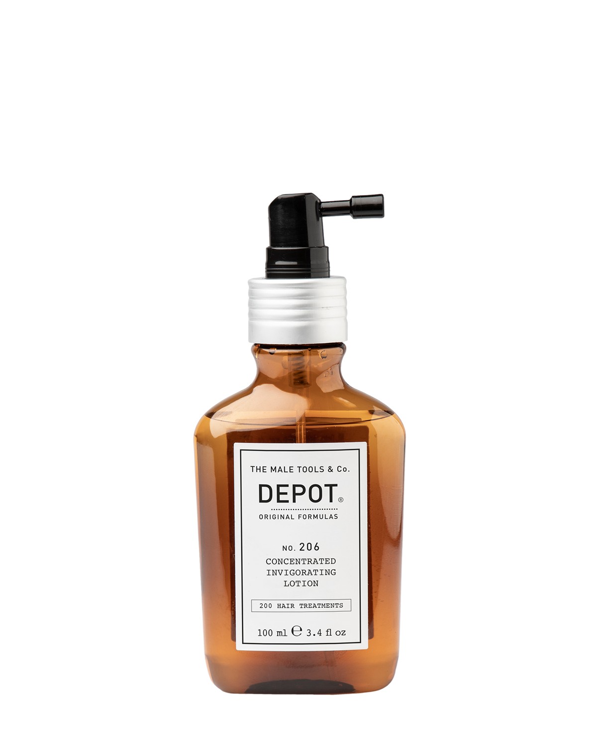 Depot, 200 Hair Treatments No. 206, Hair Lotion Treatment, Invigorating, 100 ml