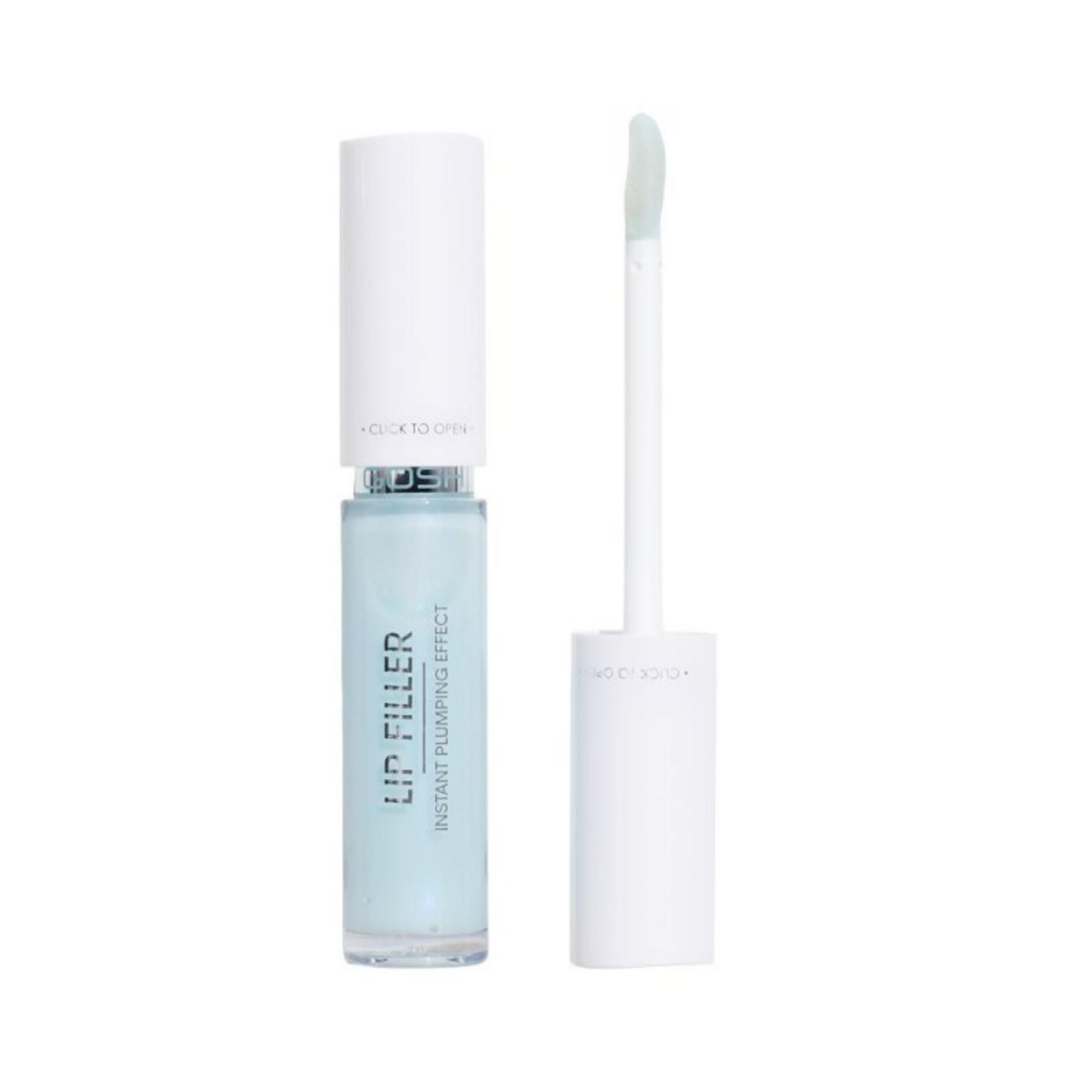 Oh, Glos de buze volumizantă cu umplerea buzelor, vegan, încărcare instantanee a buzelor, glos de buze, 002, Glaciu, 8 ml.