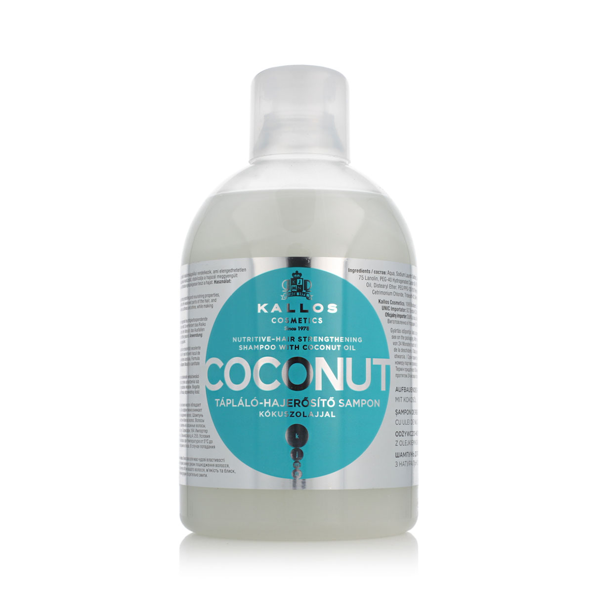 Șampon Kallos Coconut 1000 ml de cocos