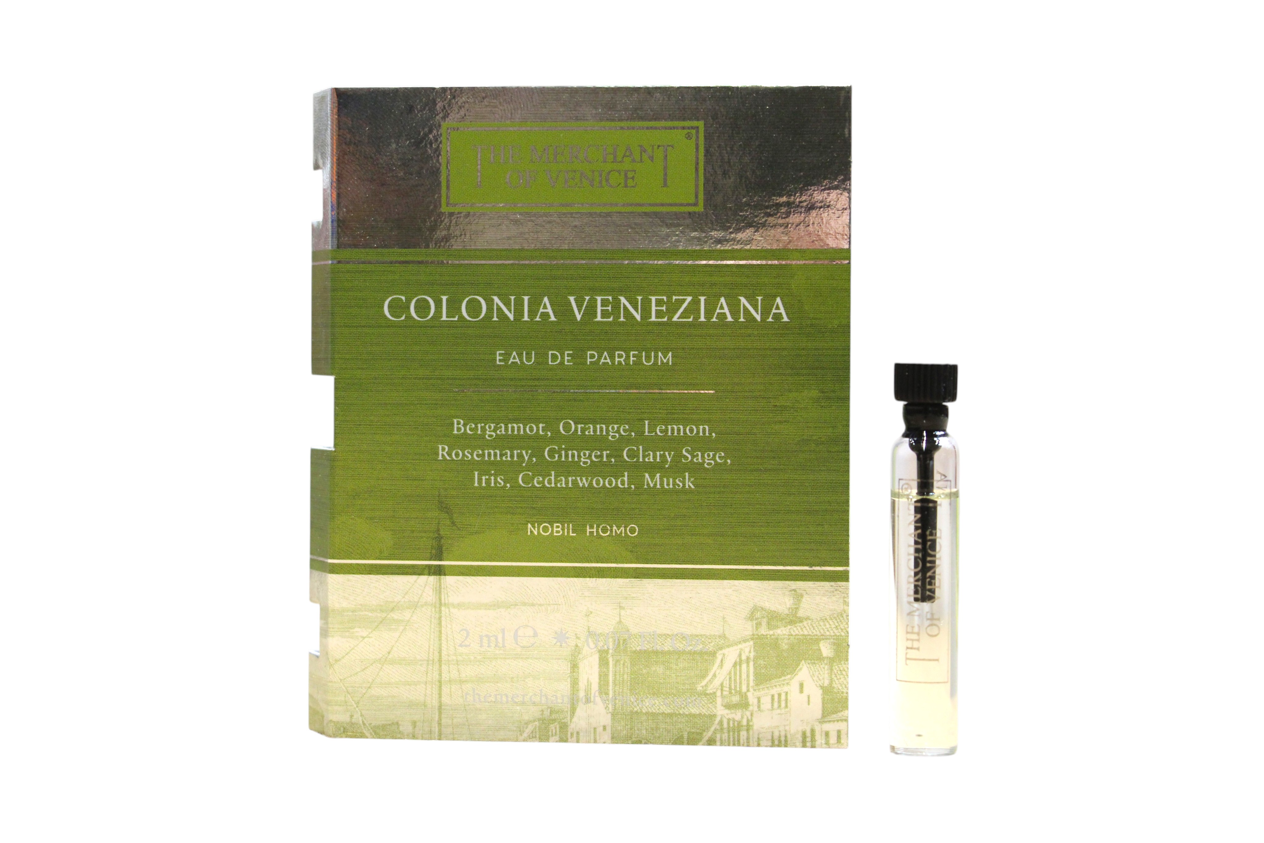 Merchantul din Veneția, Colonia Veneziana, Eau de Parfum pentru Bărbați, 2 ml *Ampluie*