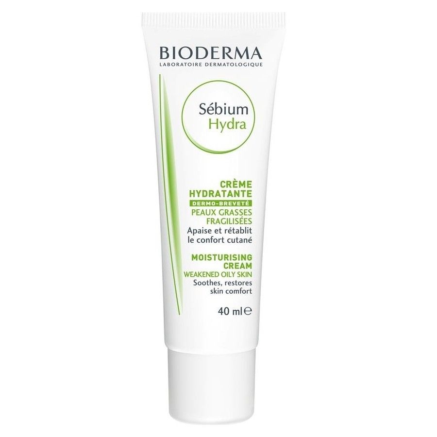 Bioderma, Sebium Hydra, Ultra-Doğru Nemlendirici/Krem, Gündüz ve Gece, Krem, Yüz İçin, 40 ml.