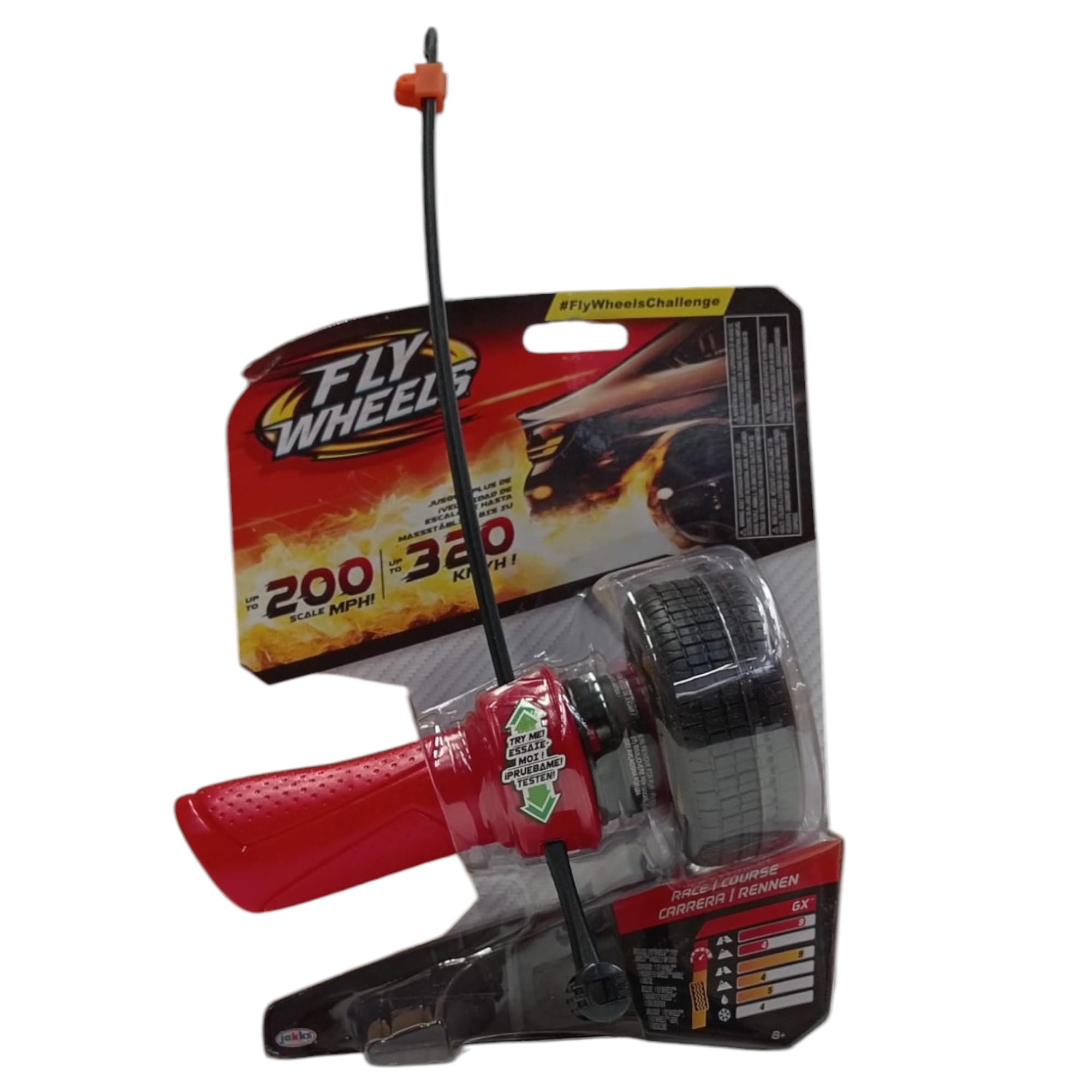 Jakks Pacific, 1 Tyre + Ejector Race GX, Jakks Pacific, Roți de Fier, Pentru Băieți