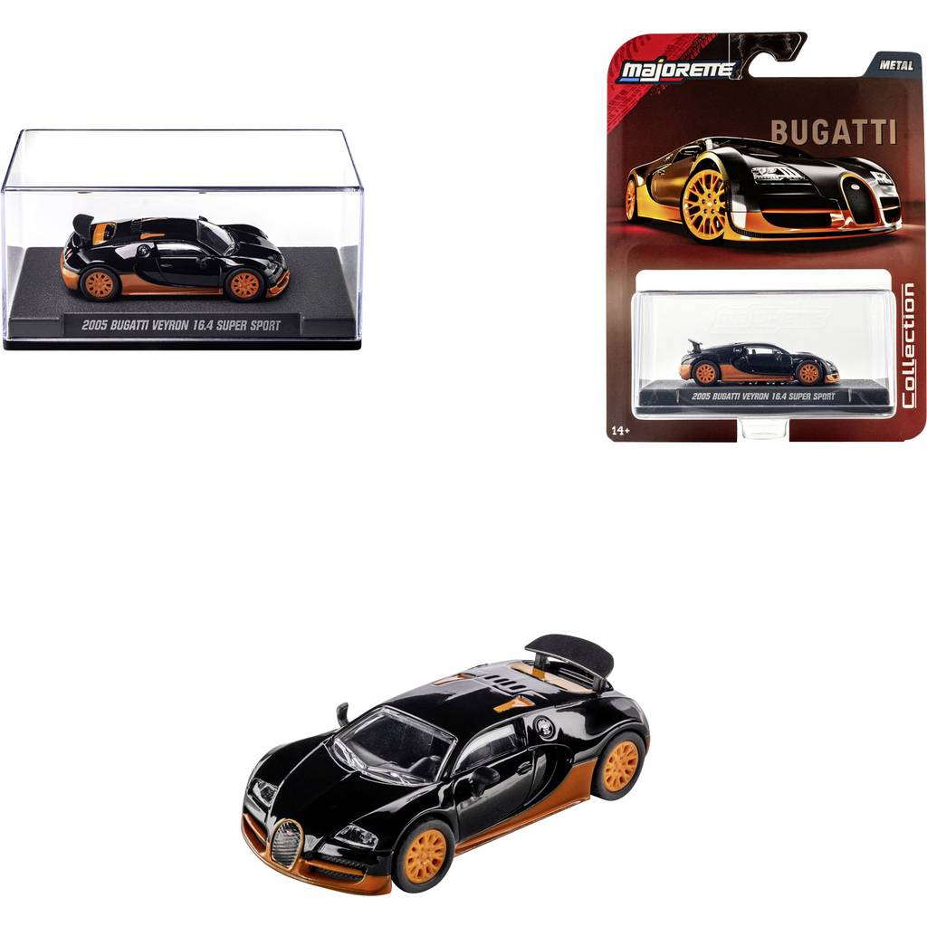 Majorette Bugatti Collection 2005, Veyron 16.4 SuperSport Asamblat C 8505001018