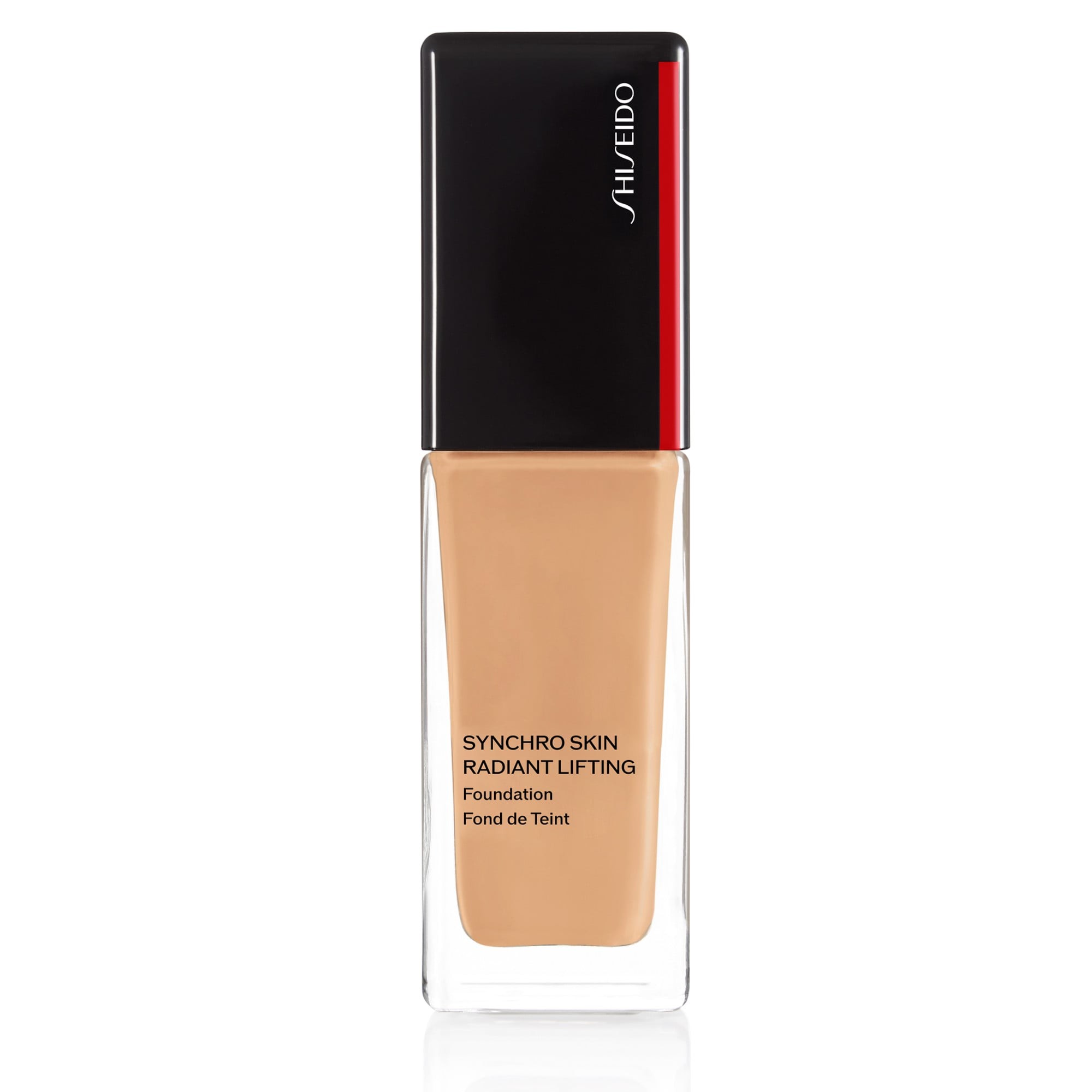 Shiseido, Fond de pământ lichid pentru ridicarea pielii, Synchro Skin Radiant Lifting, 350, Maple, FPA 30, 30 ml.
