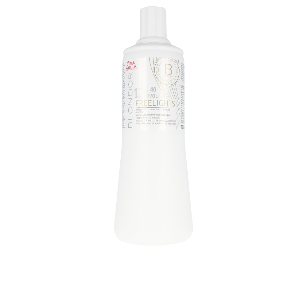 Wella Profesyonelleri, Blondor Freelight, Renk Yenileme İçin, Saç Oksidan Sprey, %12, 40 cilt, 1000 ml.