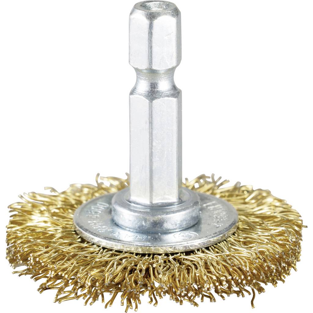 Makita Makita 38 mm brass 1/4" D-73651 round brush D-73651 1 pc(s) D-73651