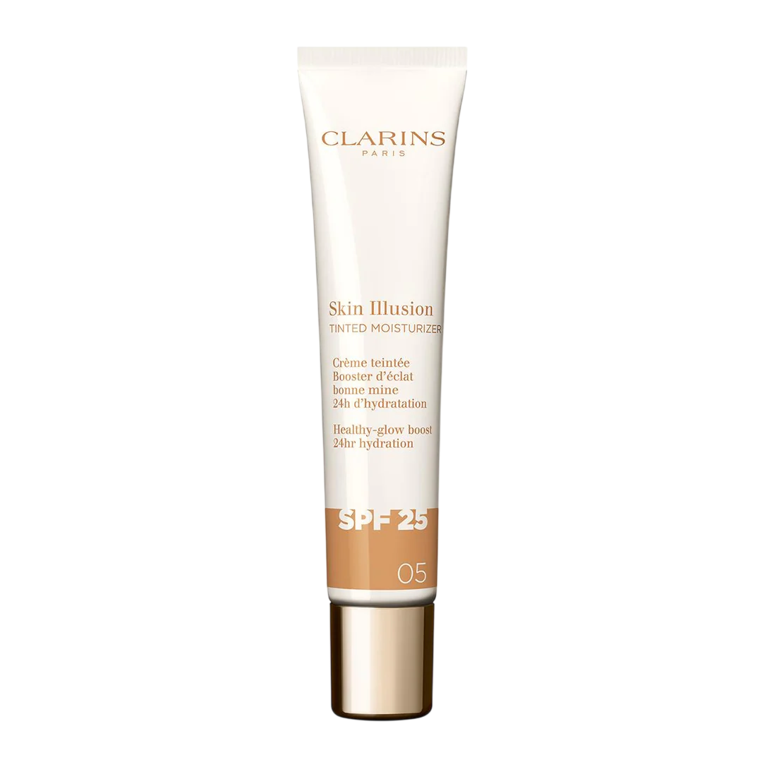 Clarins, Skin Illusion, Hydrating, Tinted Moisturizer, 05, Medium, SPF 25, 40 ml