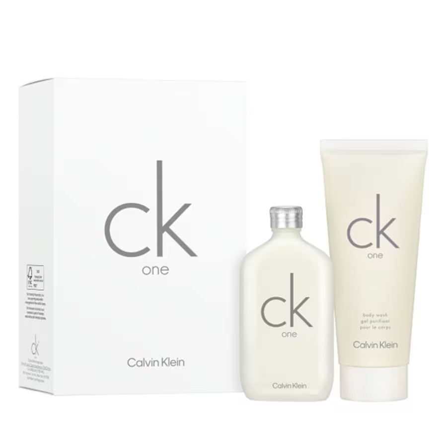 Set Calvin Klein: CK One, Eau De Toilette, For Men, 50 ml + CK One, Body Wash, For Hair & Body, 100 ml