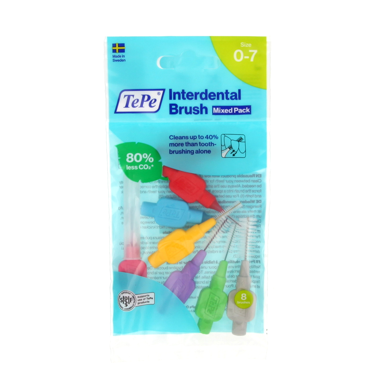 TePe Original Interdental Brushes Mix 8 pcs