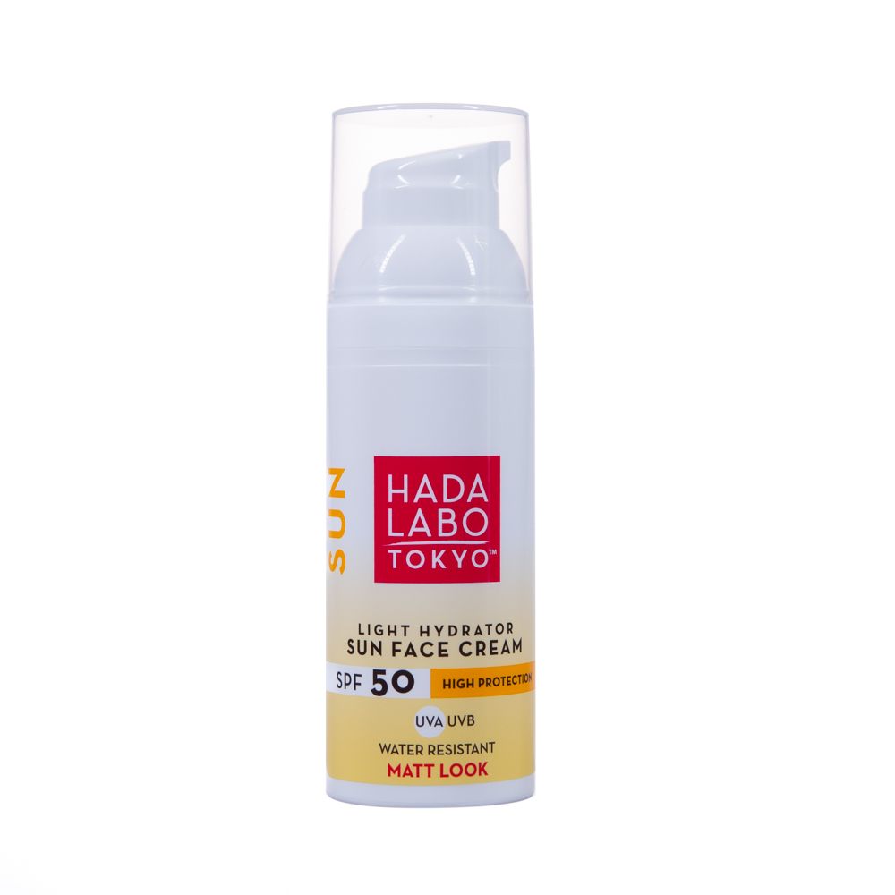 Tokyo Hada Labo, Güneş, Sülfürik Asit, Nemlendirici, Güneş Kremi, Yüz İçin, SPF 50, 50 ml.
