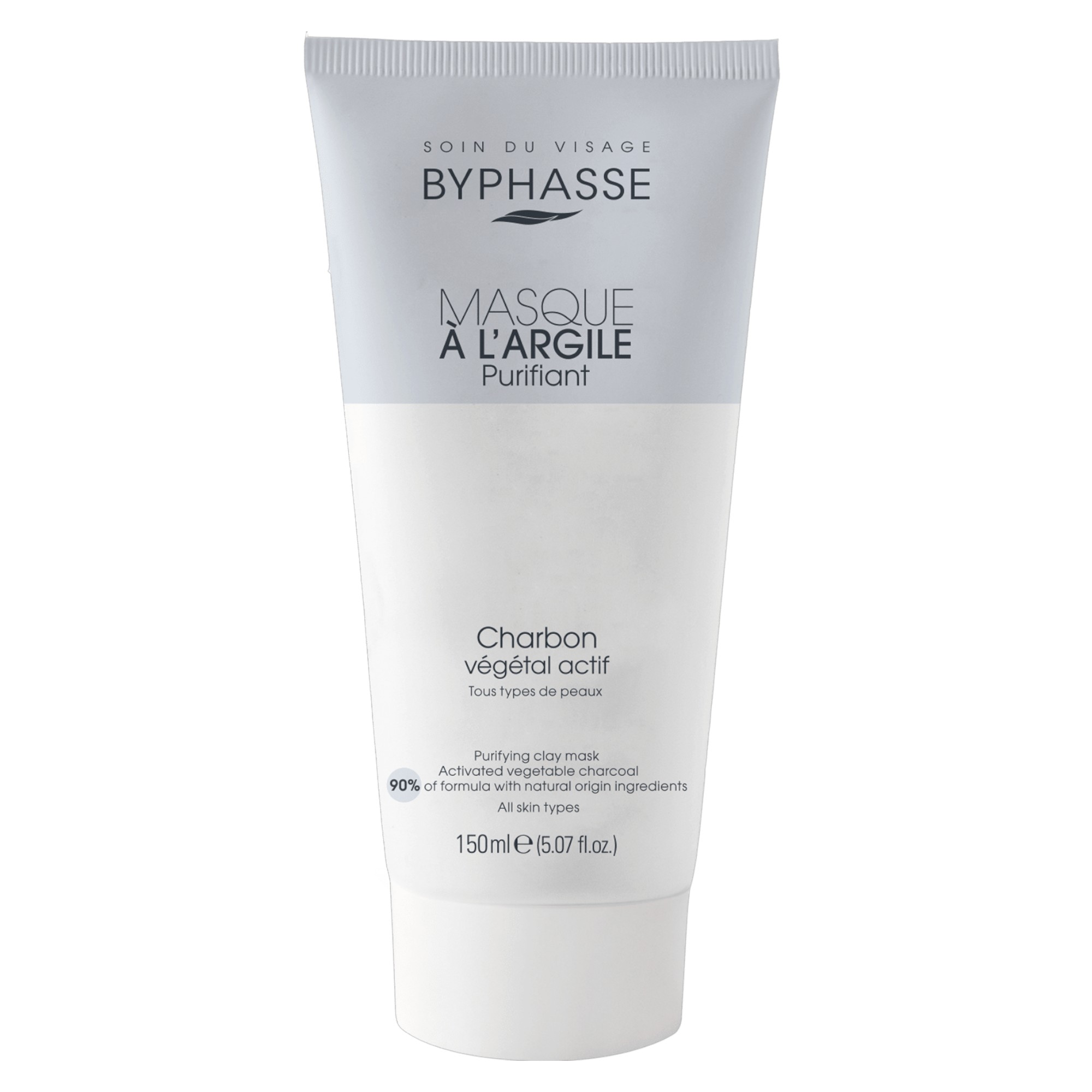 Byphasse, Byphasse, Charcoal, Purifying, Clay Mask, 150 ml