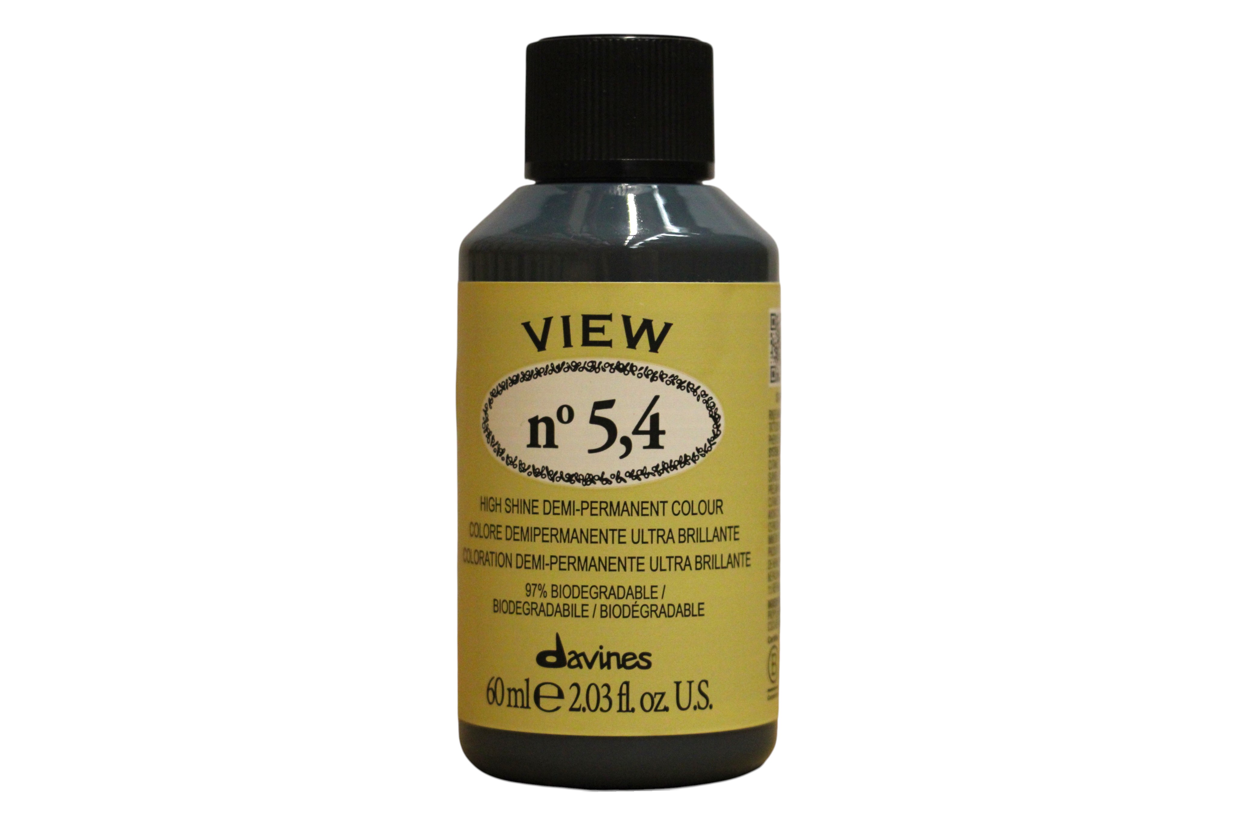 Davines, View, Coloranță de păr demi-permanentă, 5.4, 60 ml