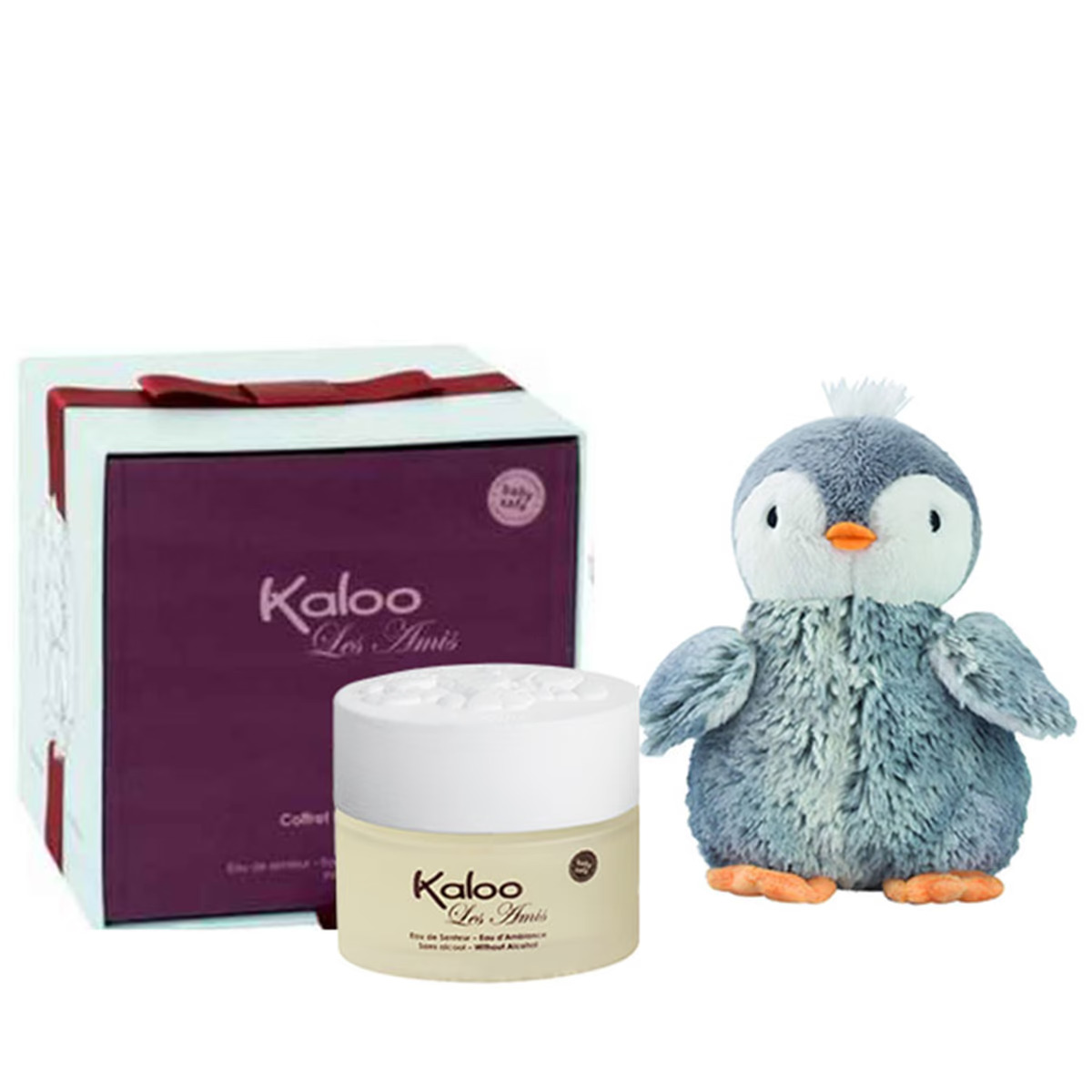 Kaloo Seti: Les Amis, Koku, Kadınlar için Kültürel Parfüm, 100 ml + Les Amis, Penguen, Toplu Olgun Oyuncak