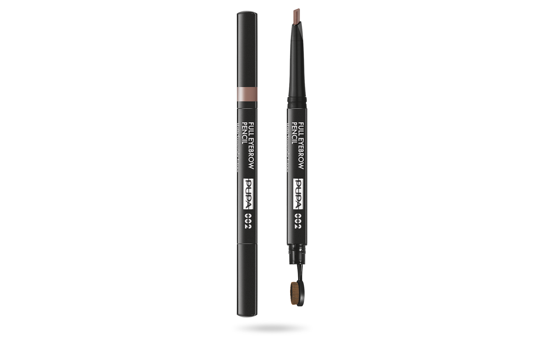 Pupa, Tamamlayıcı, Parabendezli Olmayan, Tanımlayıcı, Çift Tüketimli, Göz Büyüsü Kremi Blyon ve Brush 2-Birlikte, 002, Kahverengi, 0.2 g