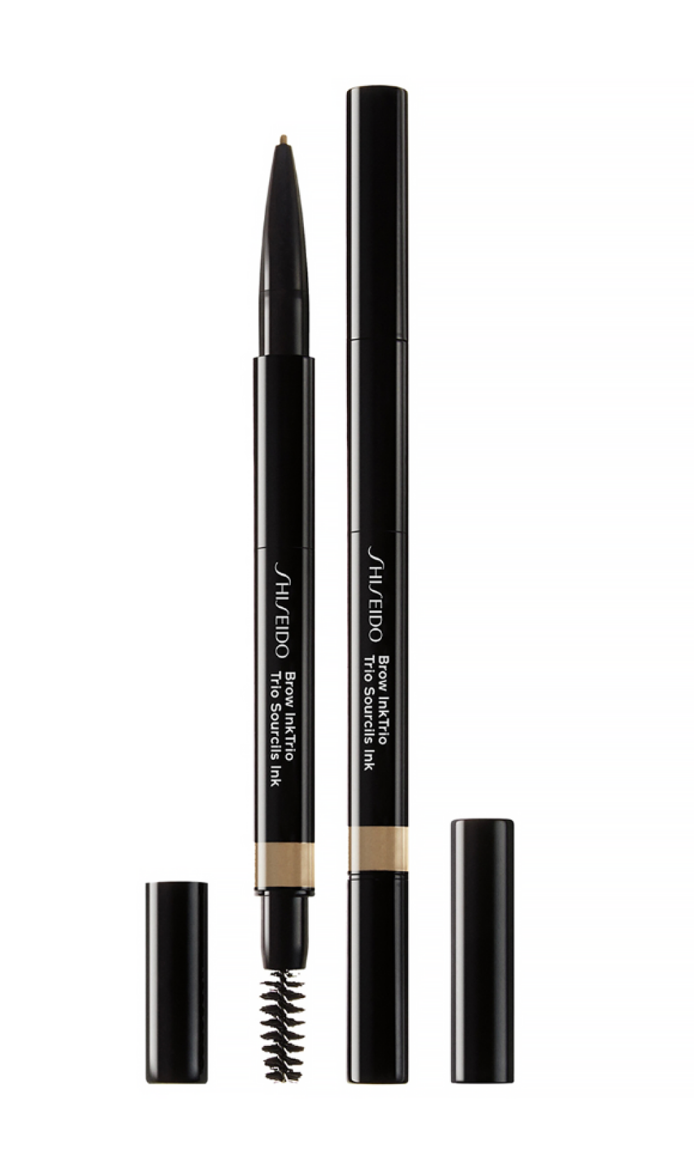 Shiseido, Brow Ink Trio, Crema de Penei Sprătite și Bază 2 În 1, 02, 0,31 g