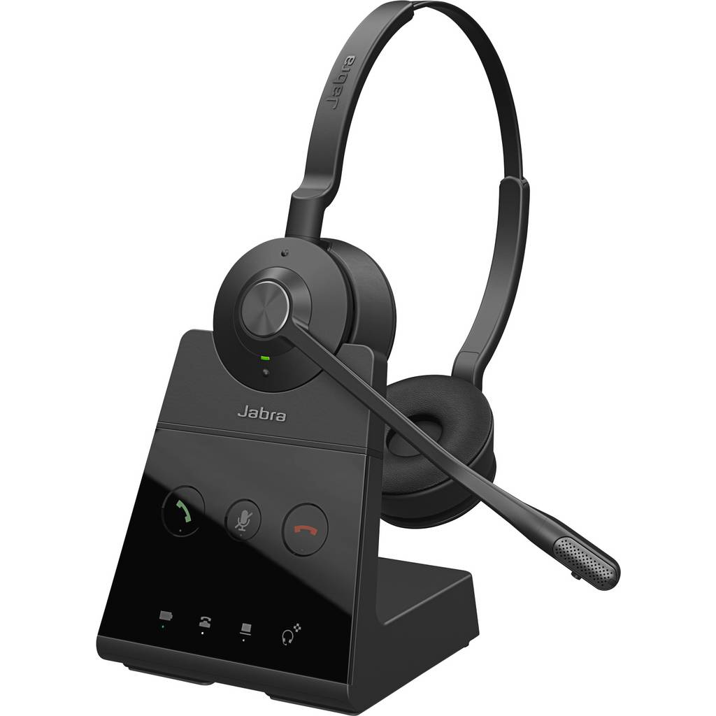 Jabra Engage 65 SE Stereo On-ear headset DECT, Corded (1075100) Ste 9659-553-111